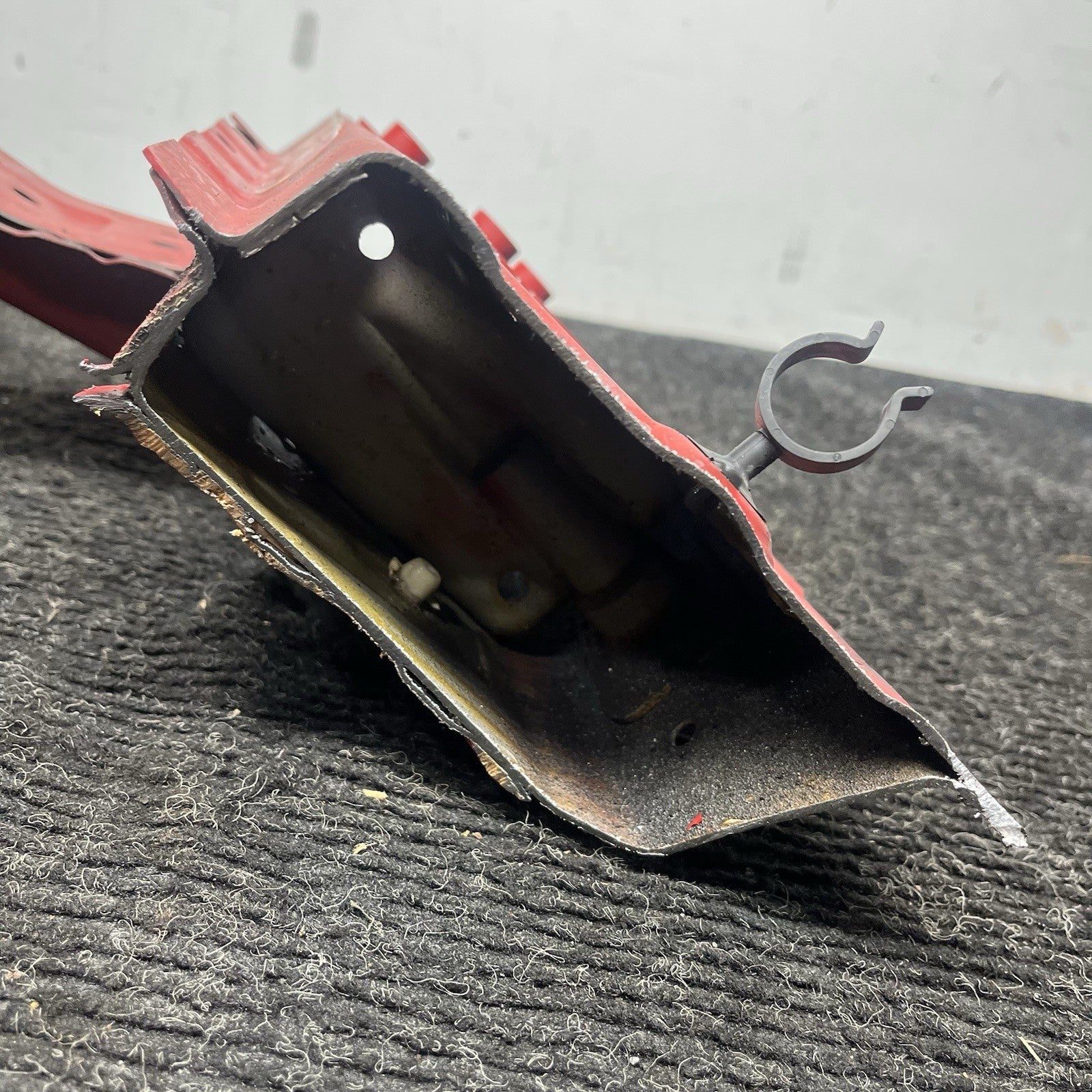 ☑️ 12-18 BMW F30 320i 328i 335i FRONT LEFT DRIVER SIDE FRAME RAIL CUT RED OEM