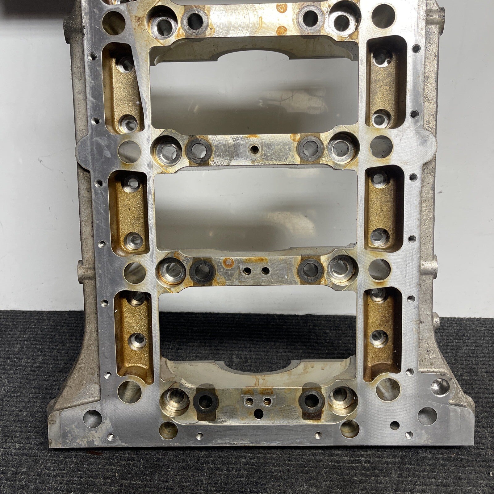☑️ 08-13 BMW E90 E92 E93 M3 LOWER BLOCK PLATE BOTTOM CRANK HOUSING S65 ENGINE