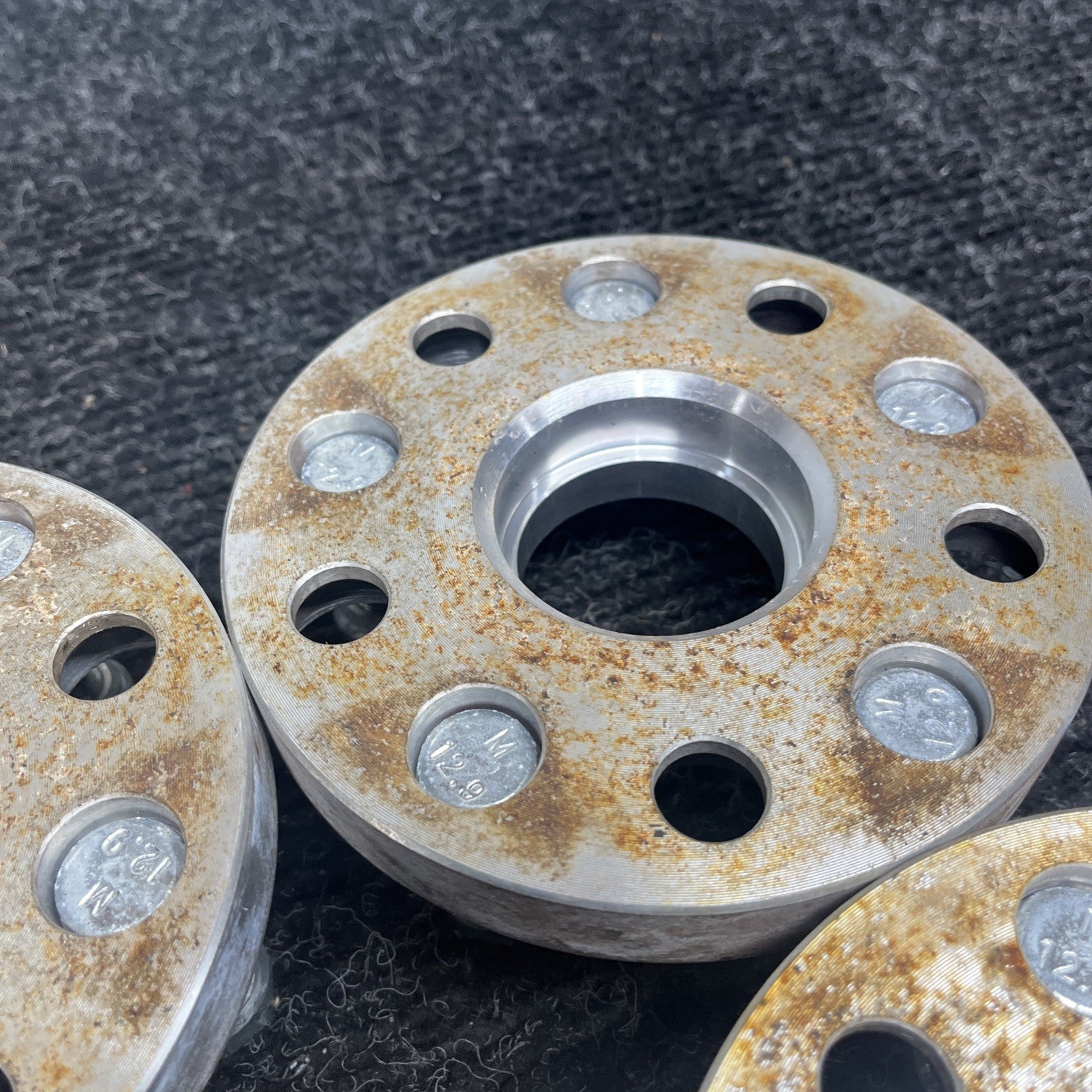 ☑️4x 20mm Black Hubcentric Wheel Spacers 5x100  BRZ impreza legacy Forester 86