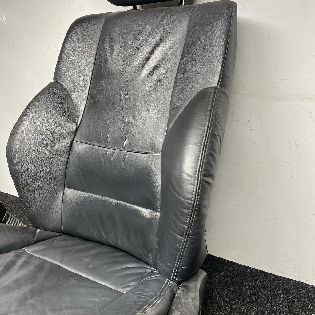 ☑️ OEM BMW E46 325CI 330CI Sedan Front Driver Left Seat Black