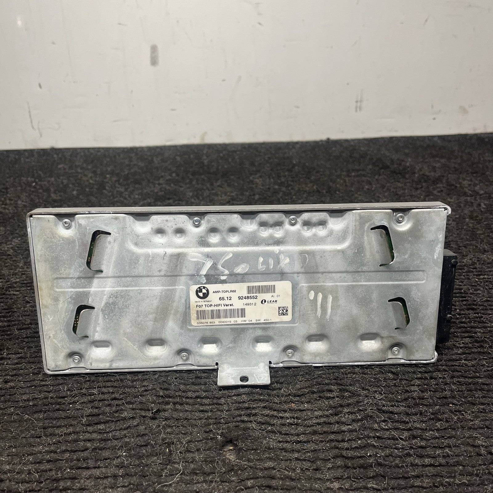 ☑️ 09-17 BMW F01 F02 E70 750i X5 550i 740i Amplifier HiFi Radio Audio Amp OEM