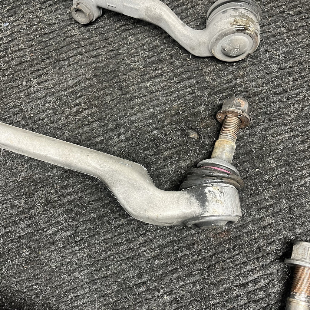 ☑️ 14-20 OEM BMW F22 F30 F32 RWD Front Left Upper Lower Control Arm Tie Rod SET