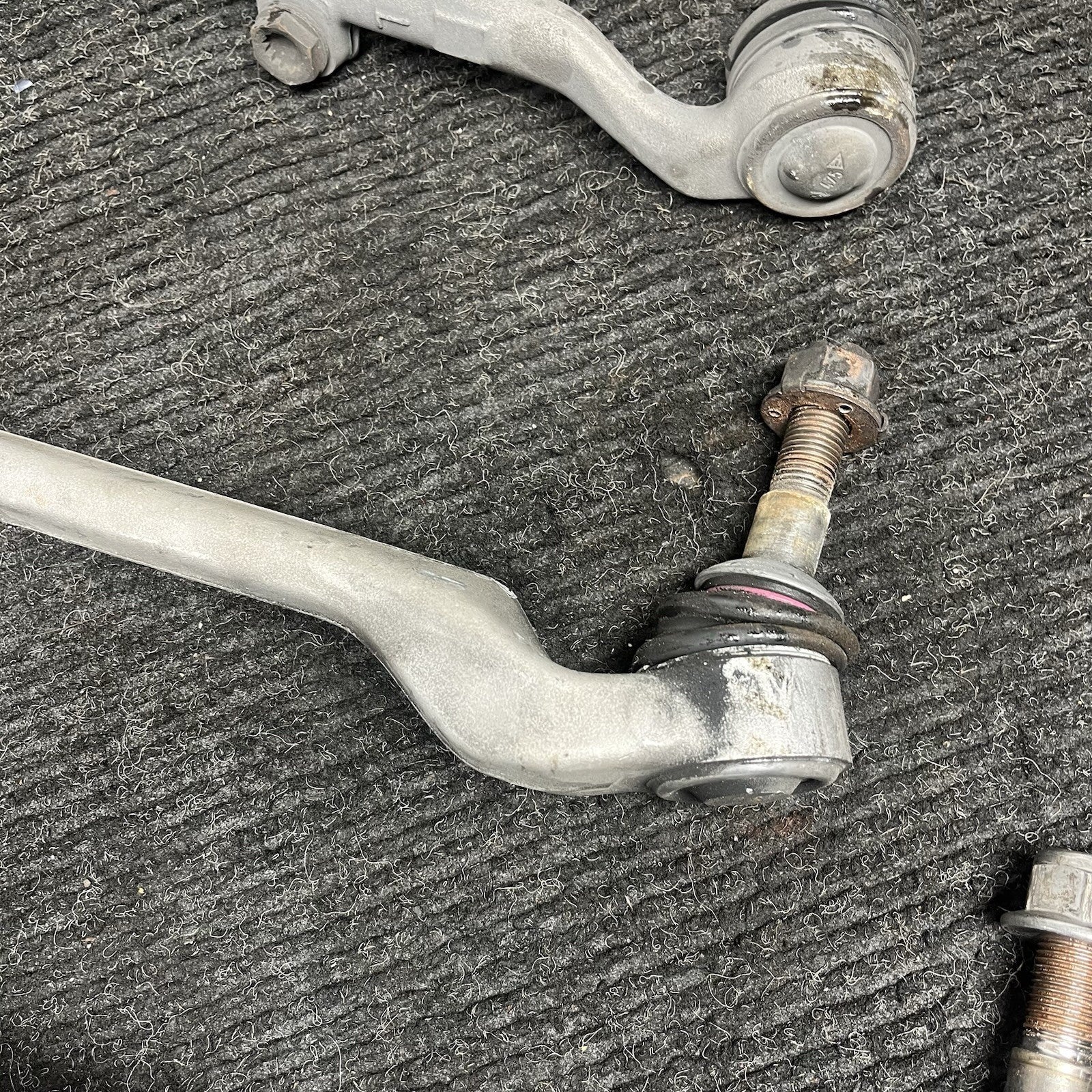 ☑️ 14-20 OEM BMW F22 F30 F32 RWD Front Left Upper Lower Control Arm Tie Rod SET