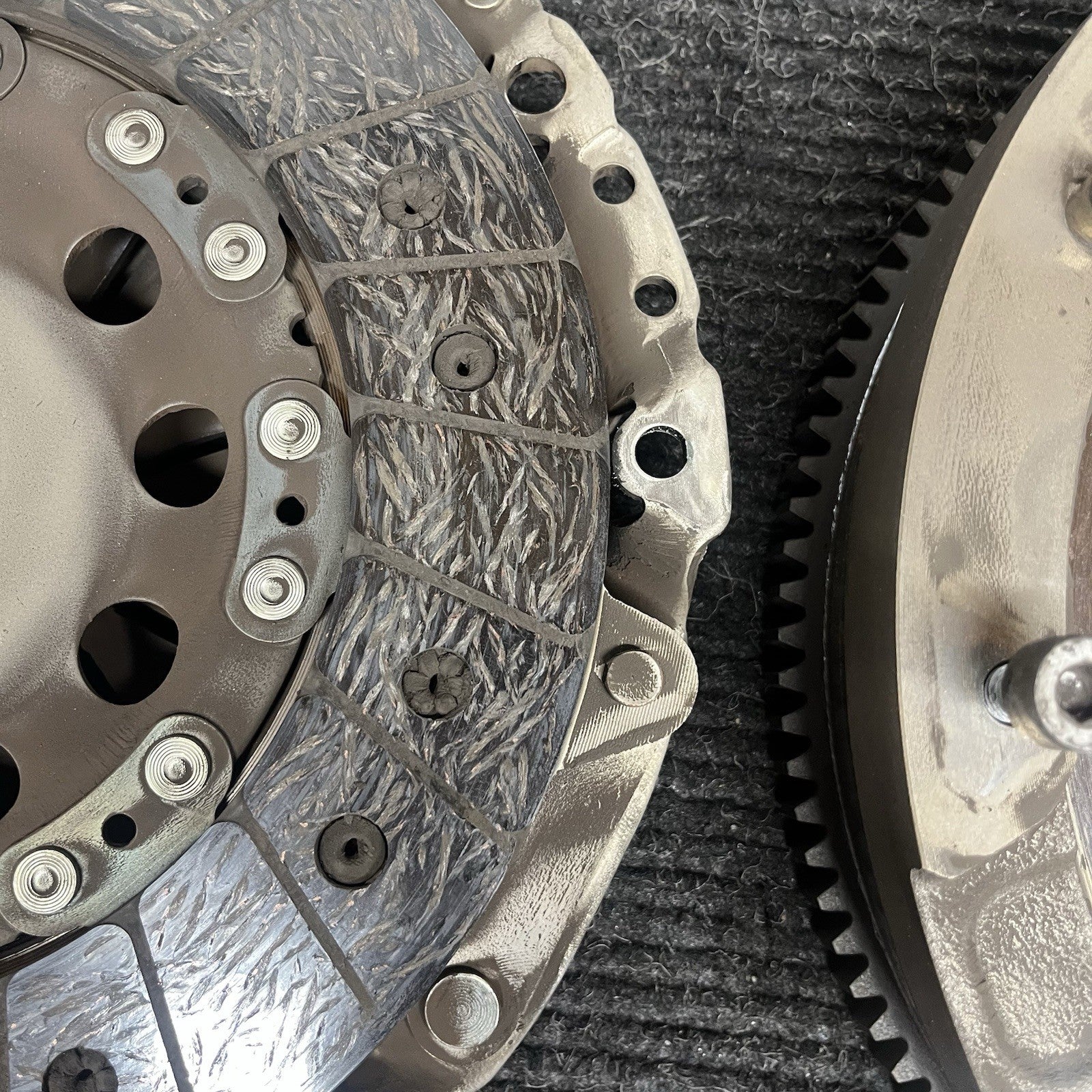 ☑️ 14-17 BMW F22 F23 M235i MANUAL TRANSMISSION CLUTCH FLYWHEEL N55 OEM