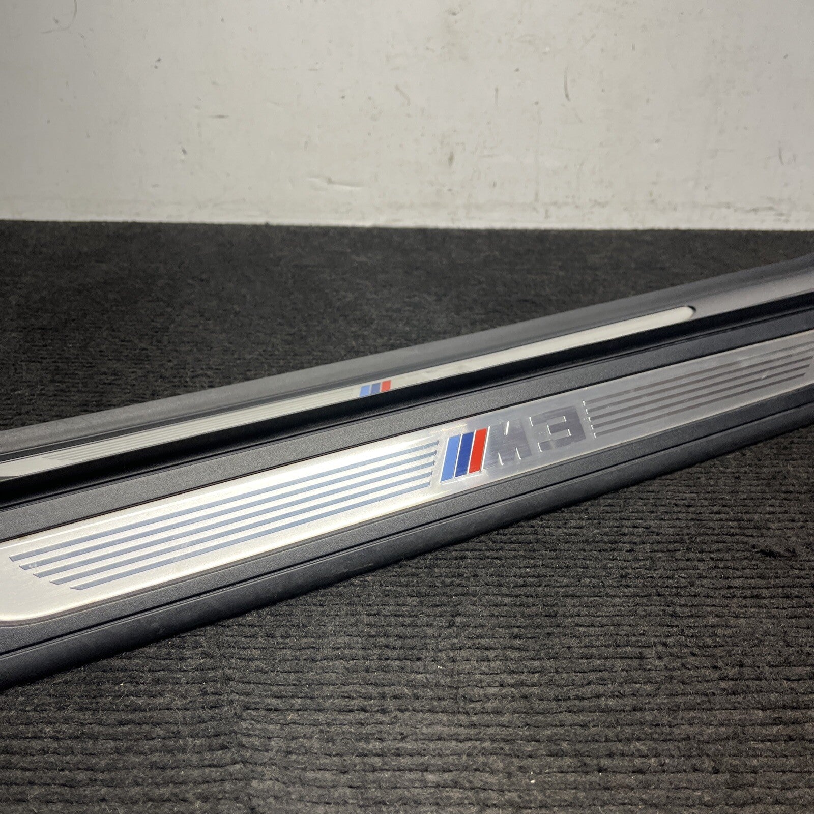 ☑️ 08-13 OEM BMW E92 E93 M3 Door Sill Plate Molding Trim Left Right SET M3