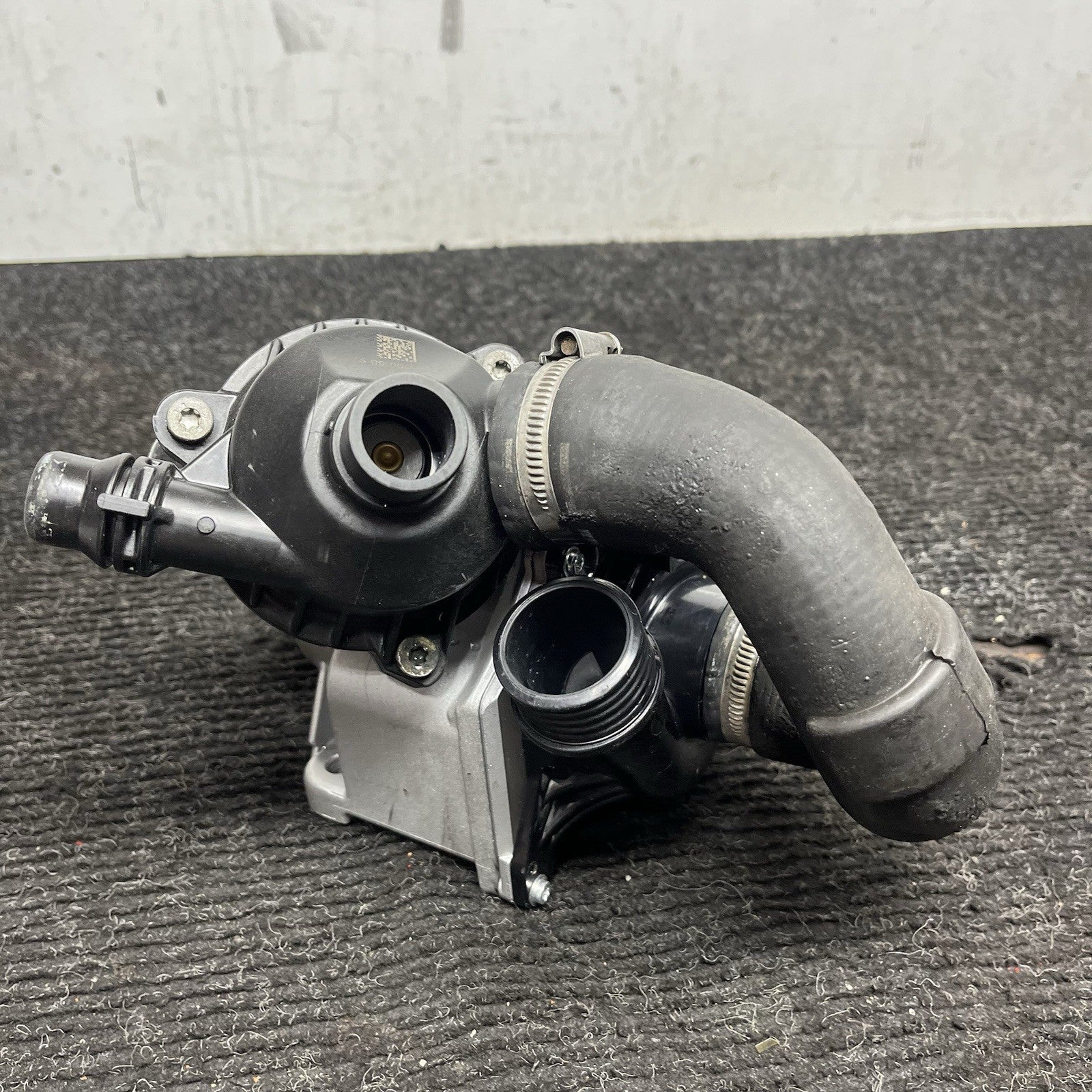 ☑️LOW MILES! BMW E82 E90 E92 F10 N54 N55 Electric Metal Water Pump W/ Thermostat