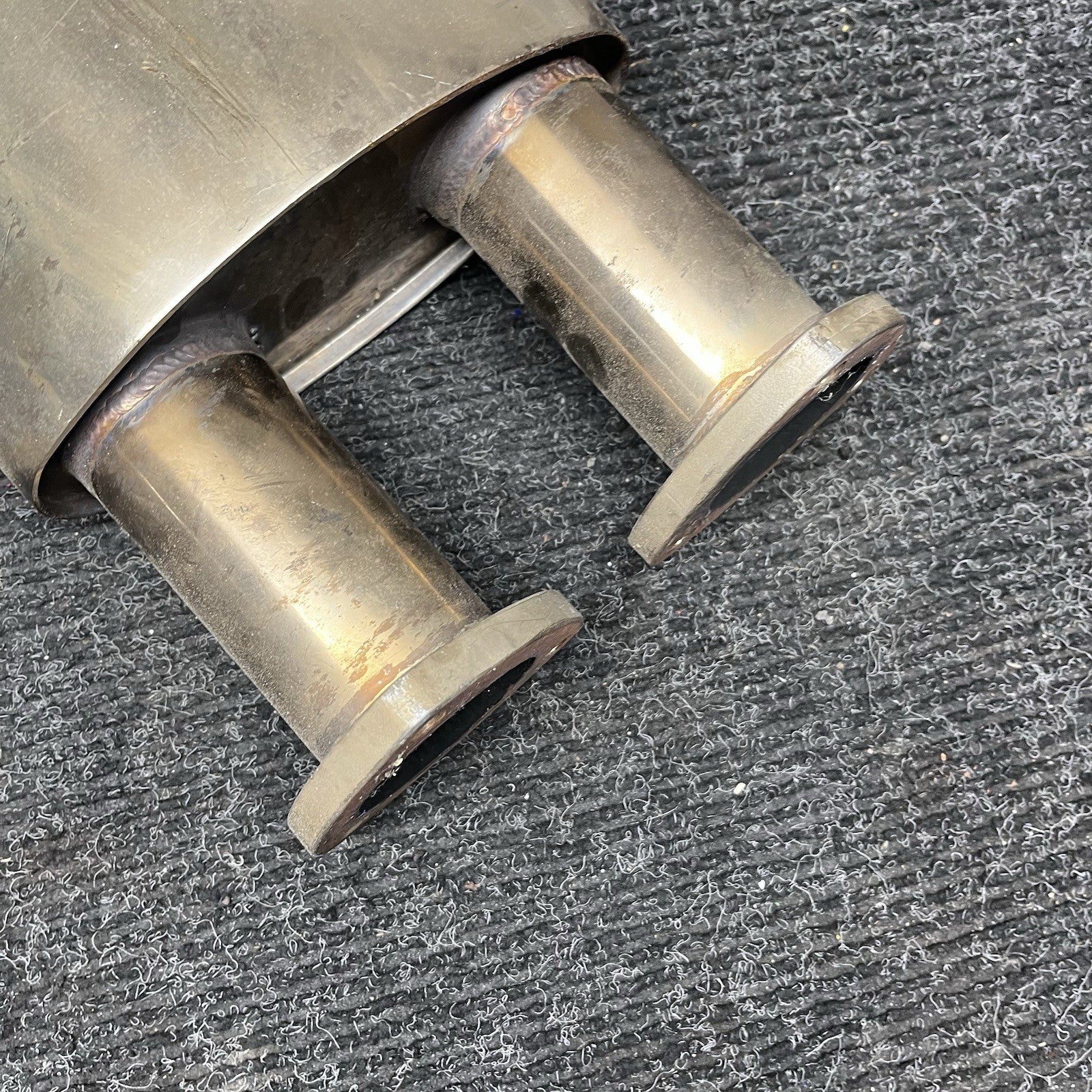 ☑️ 01-06 BMW E46 M3 Section 1 Exhaust Pipes W/ Resonator