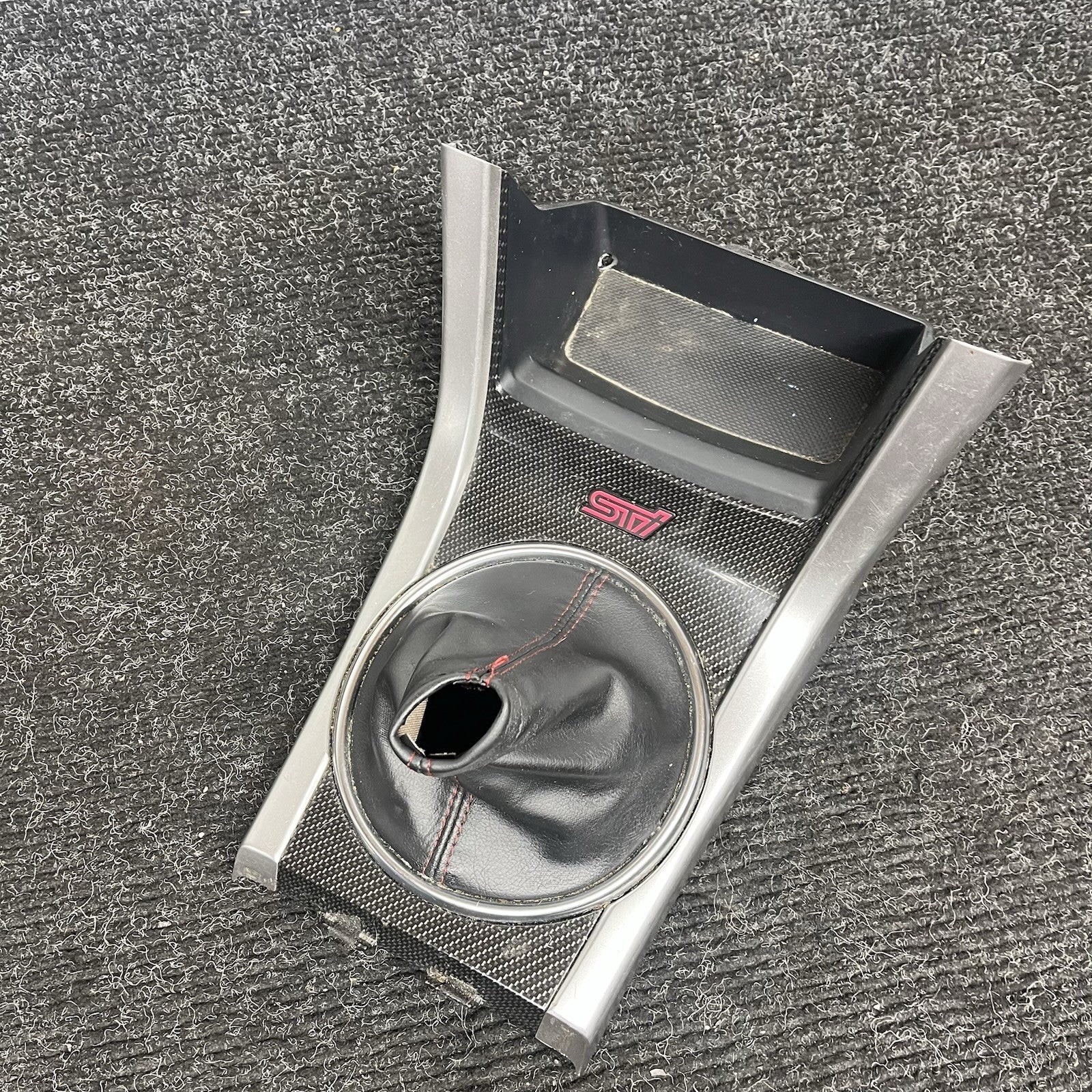 ☑️ 2017 Subaru WRX OEM 92121VA000 Shifter Bezel STI Carbon