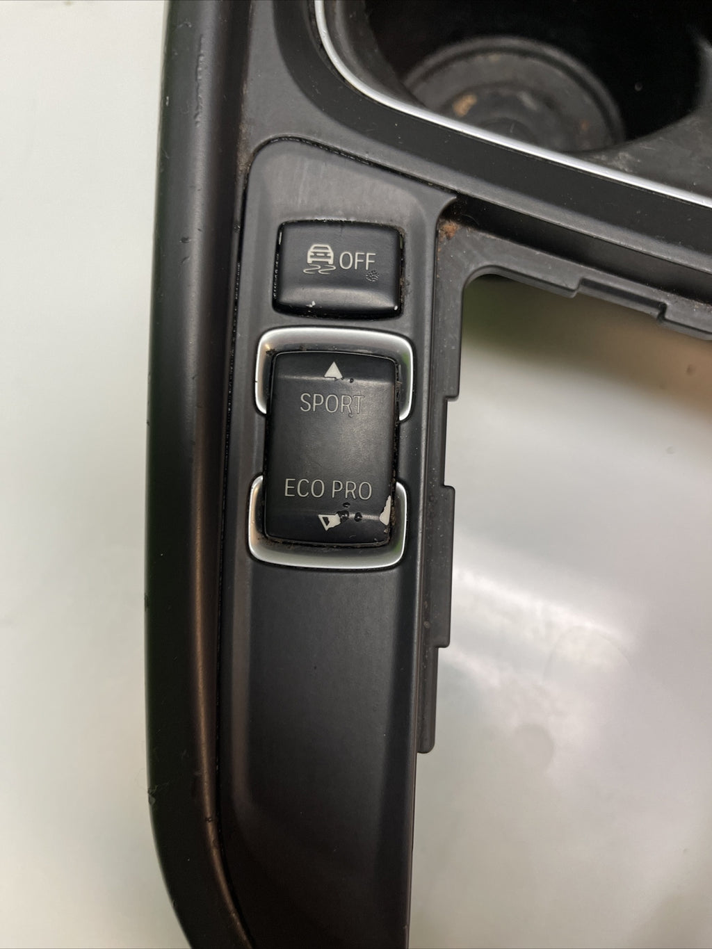 BMW 2012-2020 F30 F32 F36 LCI CENTER CONSOLE CUP HOLDER PANEL OEM