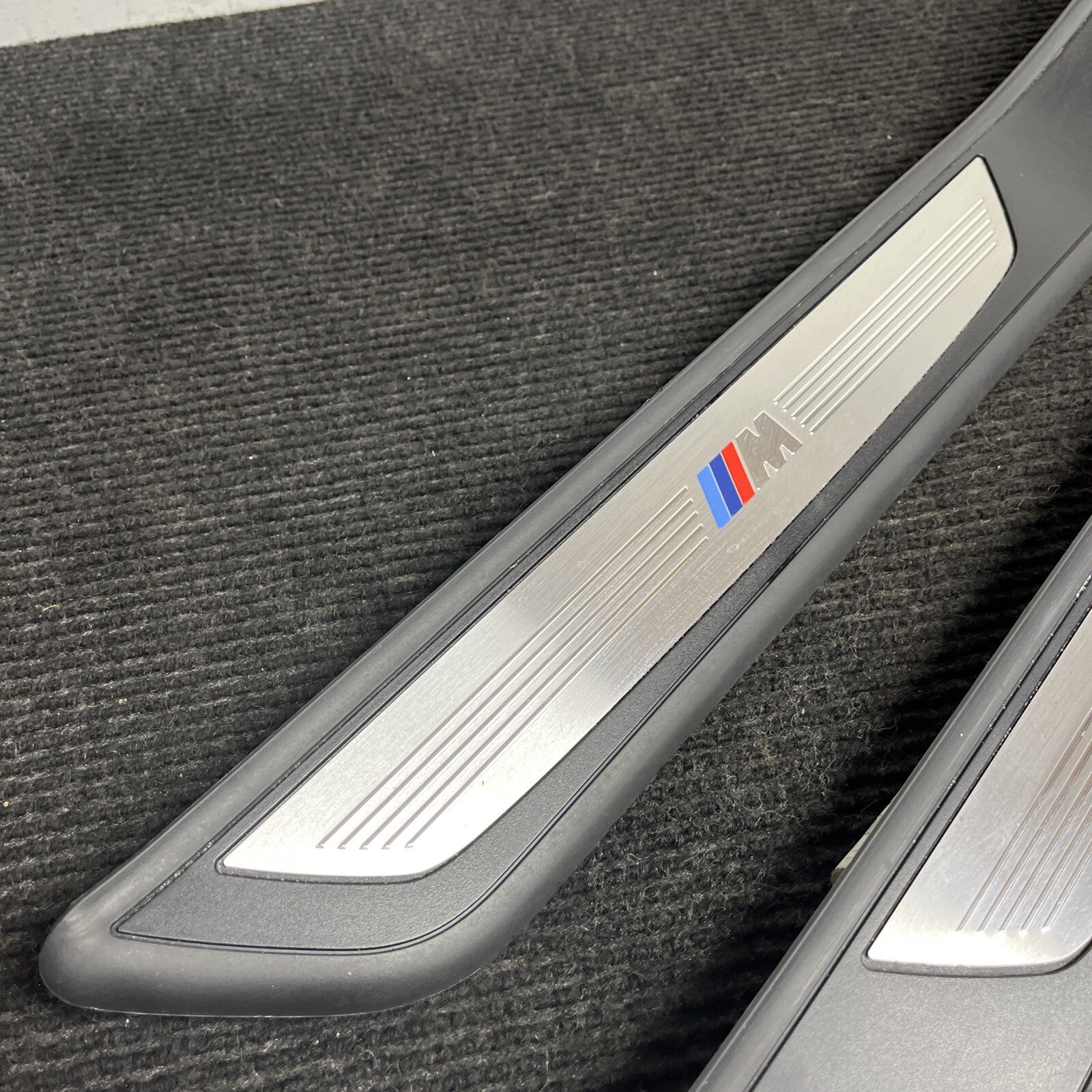 ☑️ 2010 BMW 750i SET OF 4 M SPORT DOOR SCUFF SILL PLATES TRIM COVER OEM