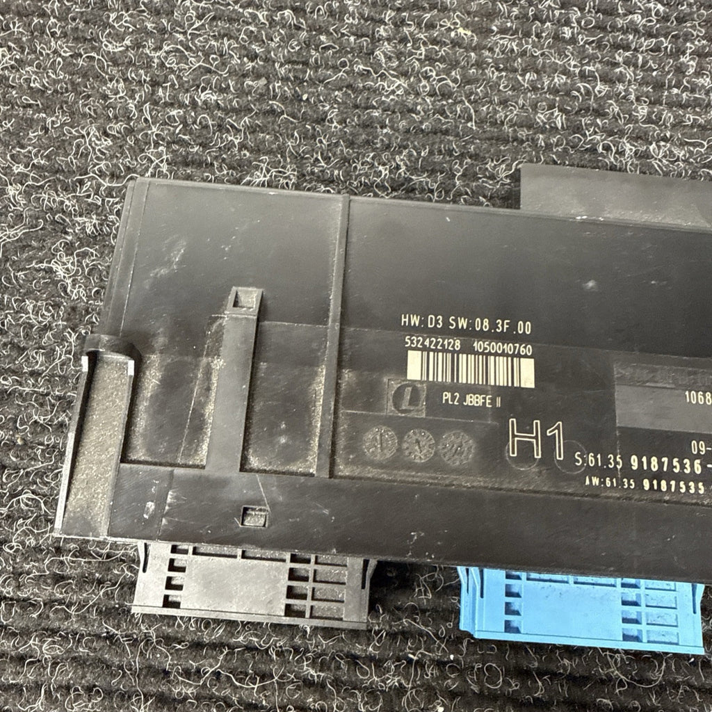 ☑️ 2009 BMW E90 E91 328I 335I BODY CONTROL MODULE 9187536