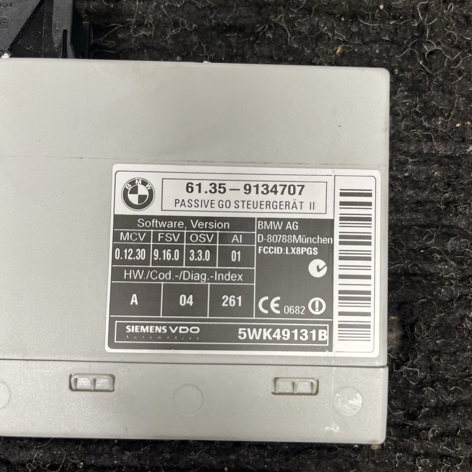 ☑️ 07-13 BMW E70 E71 X5 X6 Keyless Passive Go Access Control Module 9134707 OEM