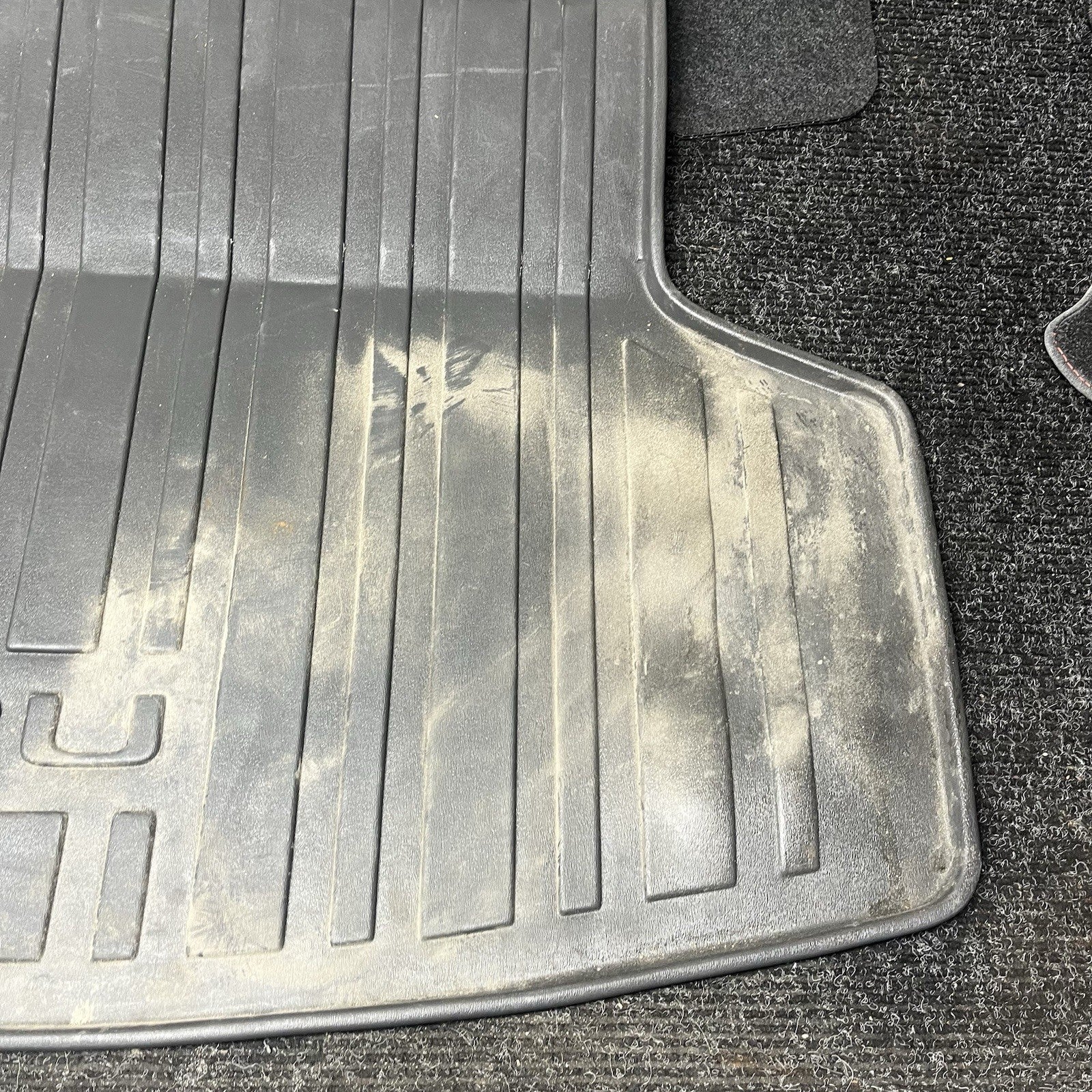 ☑️ 2008-2014 Subaru WRX STI SEDAN Rear All Weather Mat Assembly OEM 08-14