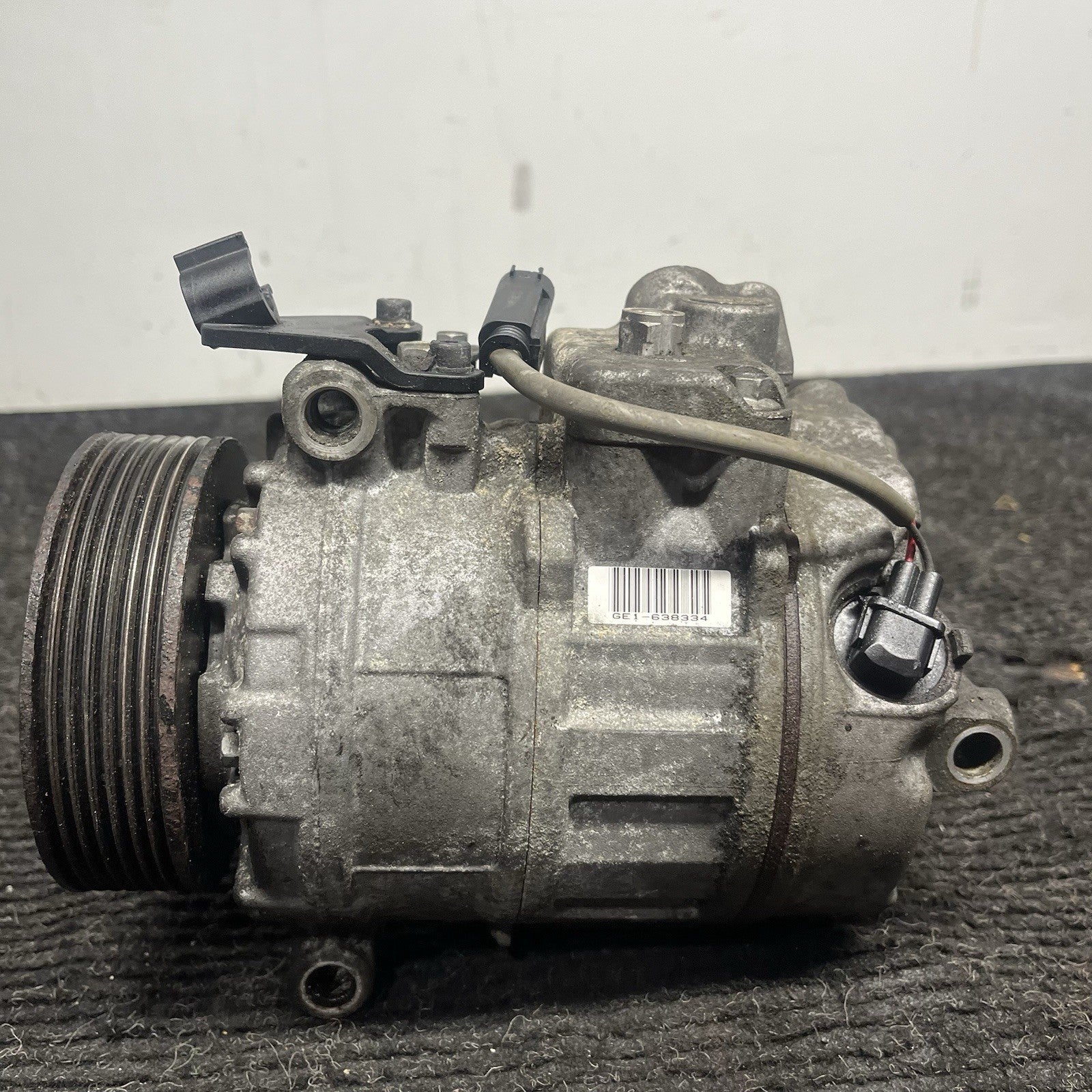 ☑️ BMW E92 135i 335i N54 N55 ENGINE A/C AC COMPRESSOR AIR CONDITIONING UNIT OEM