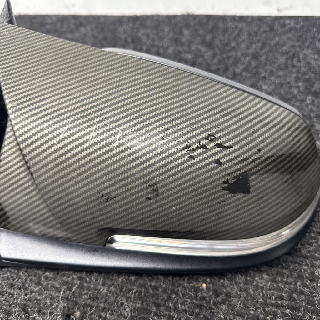 ☑️ 12-18 OEM BMW F30 F31 Left Driver Side Mirror Heated Camera Glass