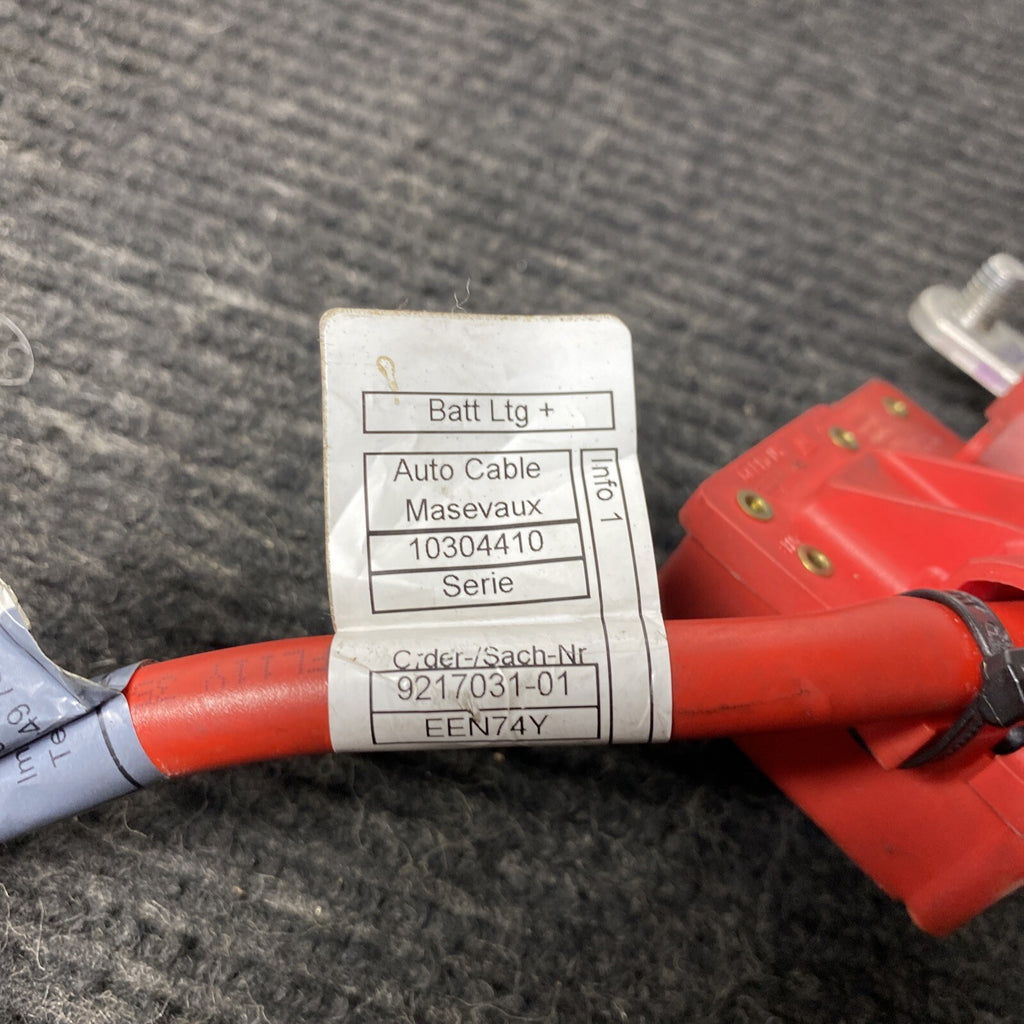 ☑️ 06-13 OEM BMW E82 E90 E92 M3 Battery Plus Pole Terminal Positive Red Cable