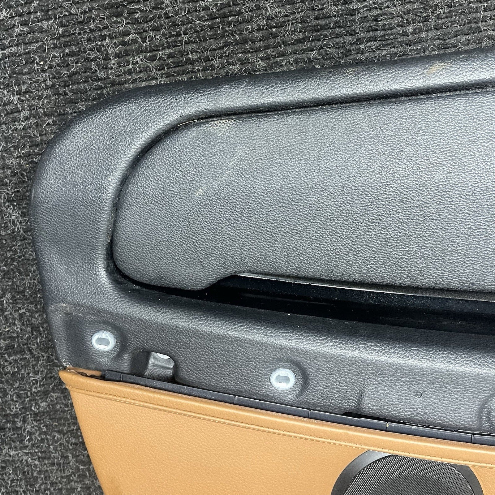 ☑️ 07-13 OEM BMW E92 E93 335 Front Left Right Door Cards Panels Saddle Brown SET