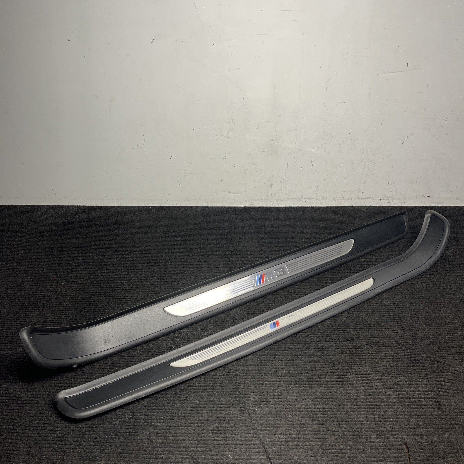☑️ 08-13 OEM BMW E92 E93 M3 Door Sill Plate Molding Trim Left Right SET M3