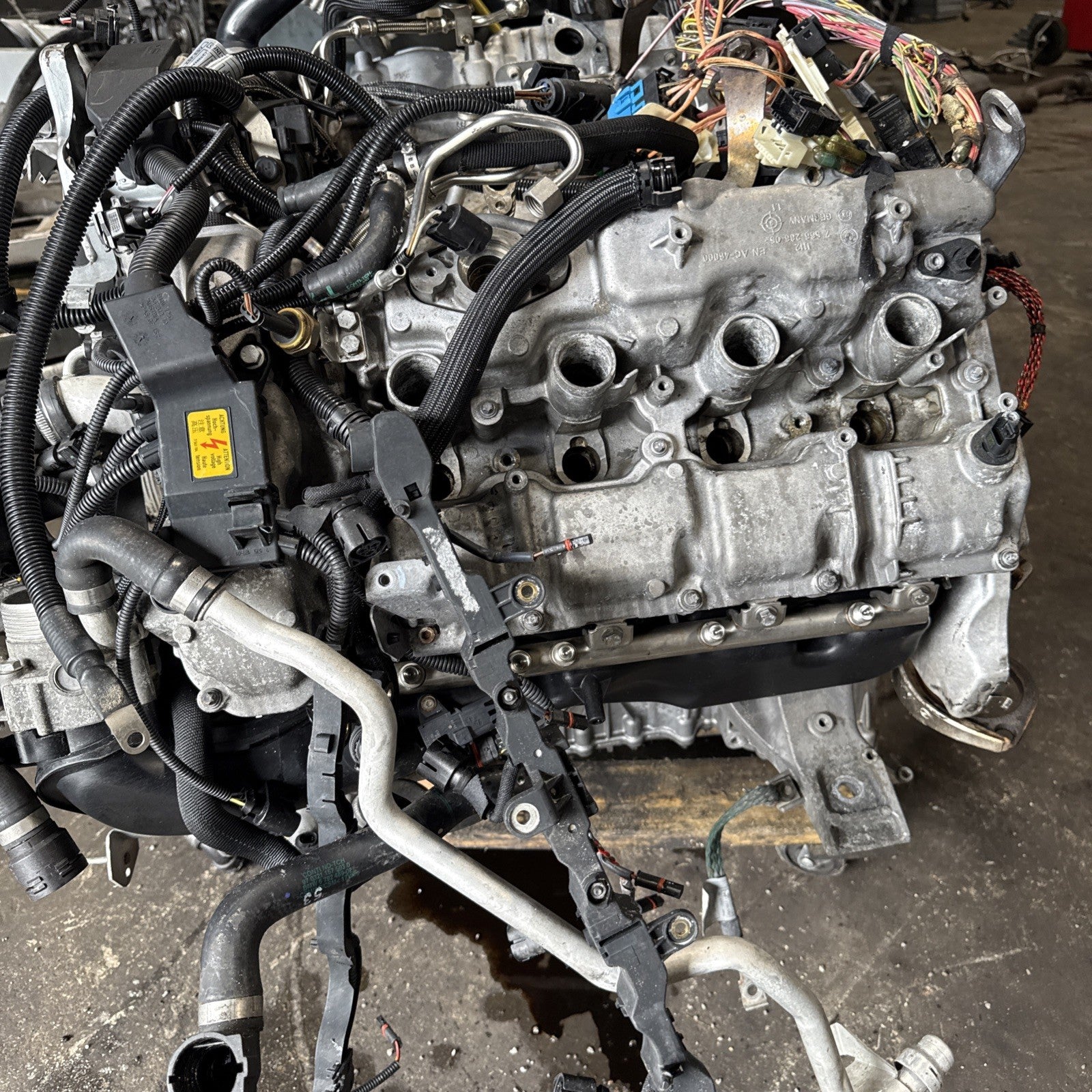 10-14 OEM BMW E70 E71 X5M X6M S63 4.4L Engine Motor Long Block LOW COMPRESSION*