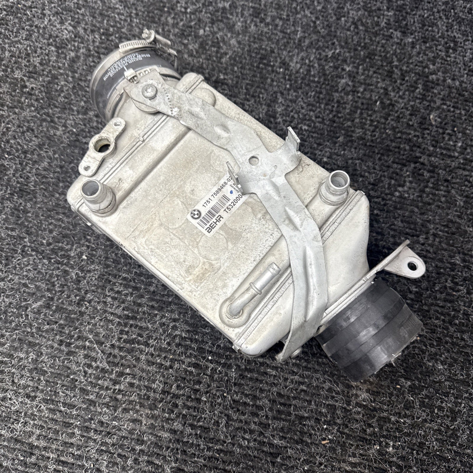 ☑️ 10-14 BMW E70 E71 X5M X6M 4.4L S63 TURBO INTAKE INTERCOOLER DRIVER LEFT SIDE