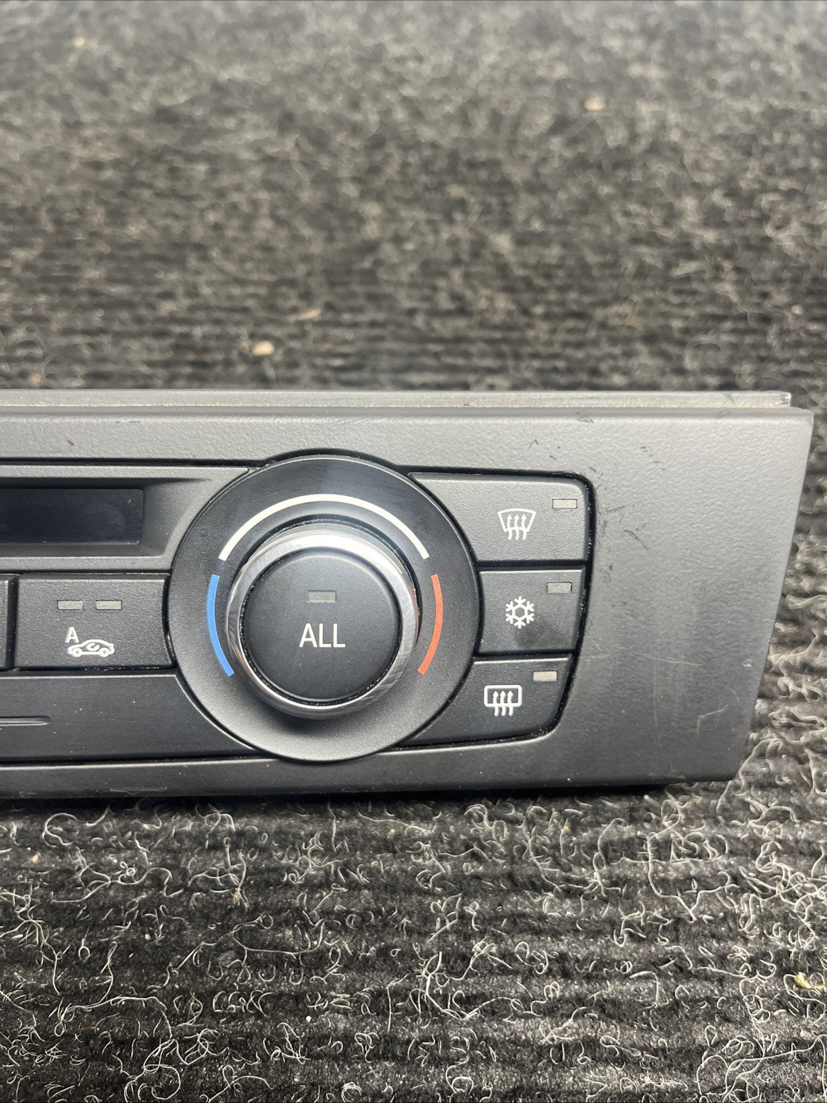 ☑️ 07-13 OEM BMW E92 E93 328 335 Coupe AC Climate Control Switch Panel Black