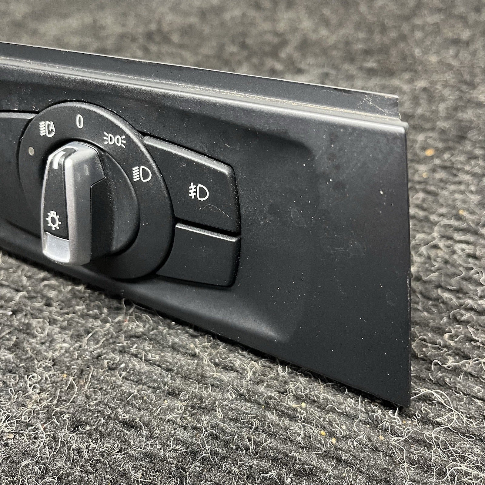☑️ 07-13 OEM BMW E92 E93 328 335 Headlight Switch Control Panel Light BLACK