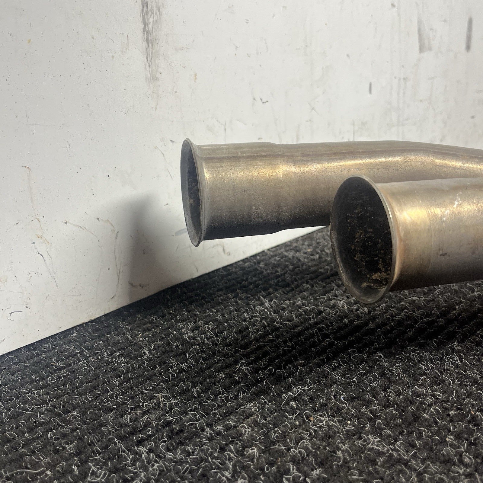 ☑️ 96-99 BMW E36 328i SEDAN M52 REAR EXHAUST MUFFLER W EXHAUST FLAP OEM