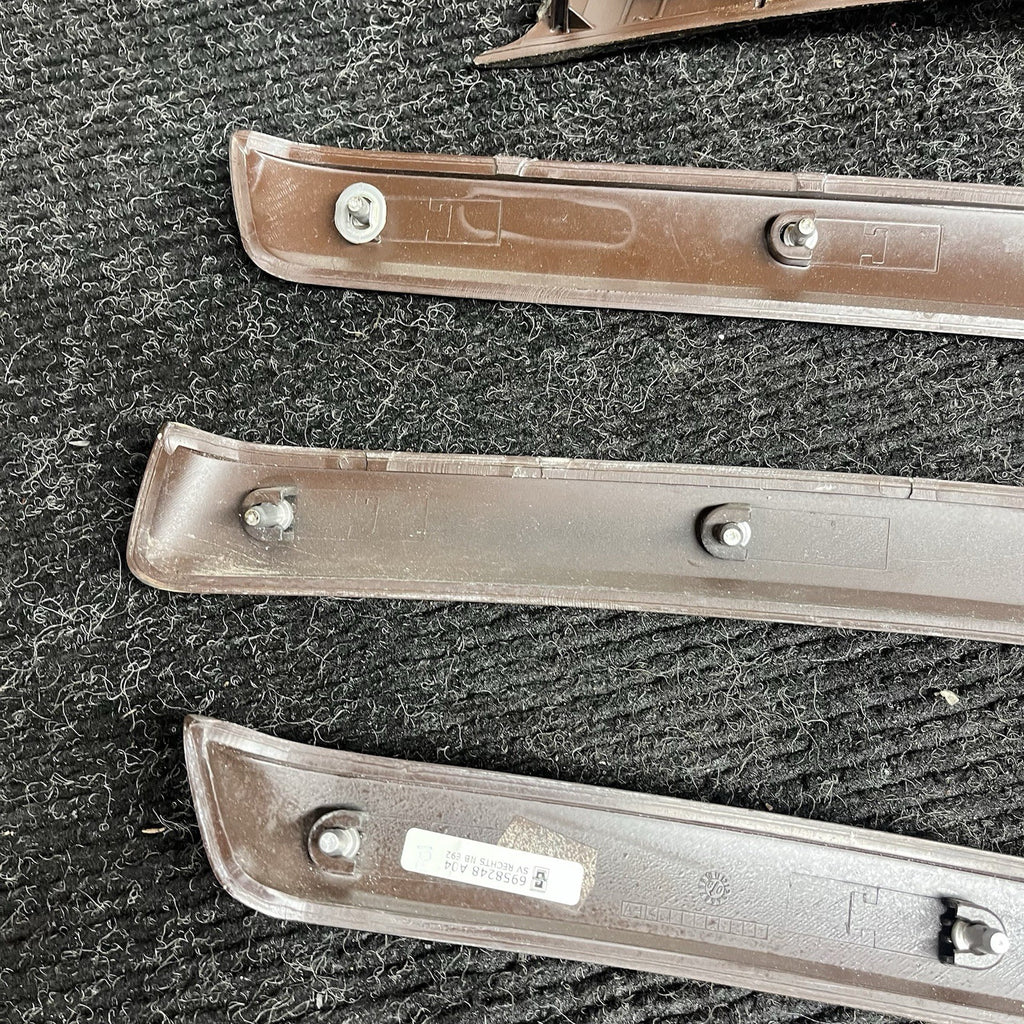 ☑️ 07-08 OEM BMW E93 335i Interior Dash Door Center Console Fine Wood Trim SET
