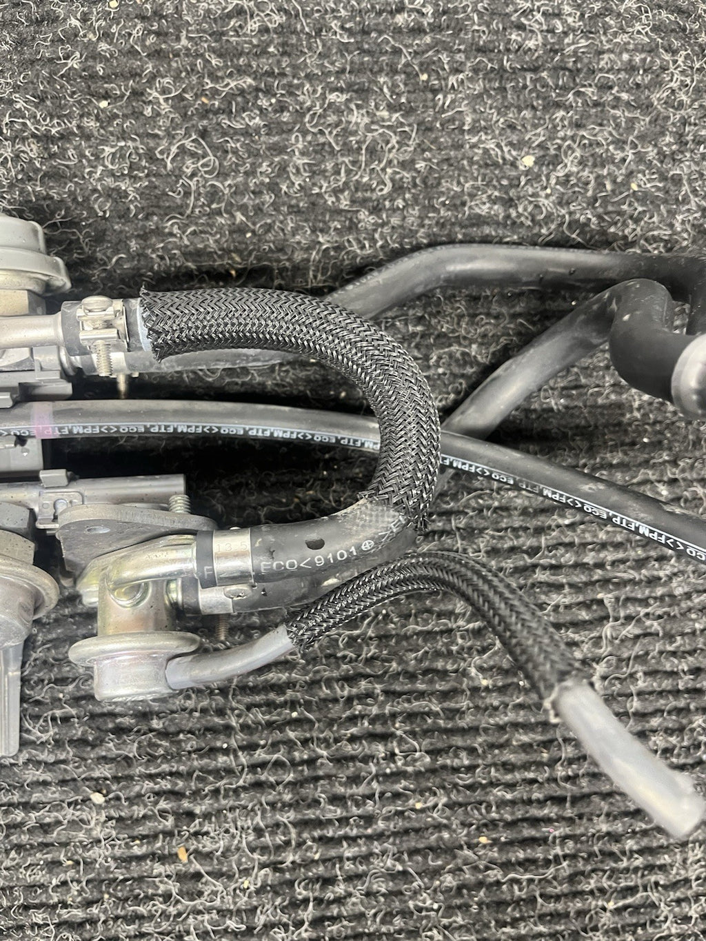 ☑️ 08-21 SUBARU WRX STI OEM FUEL RAIL PRESSURE DAMPER DAMPERS PAIR LINES GENUINE
