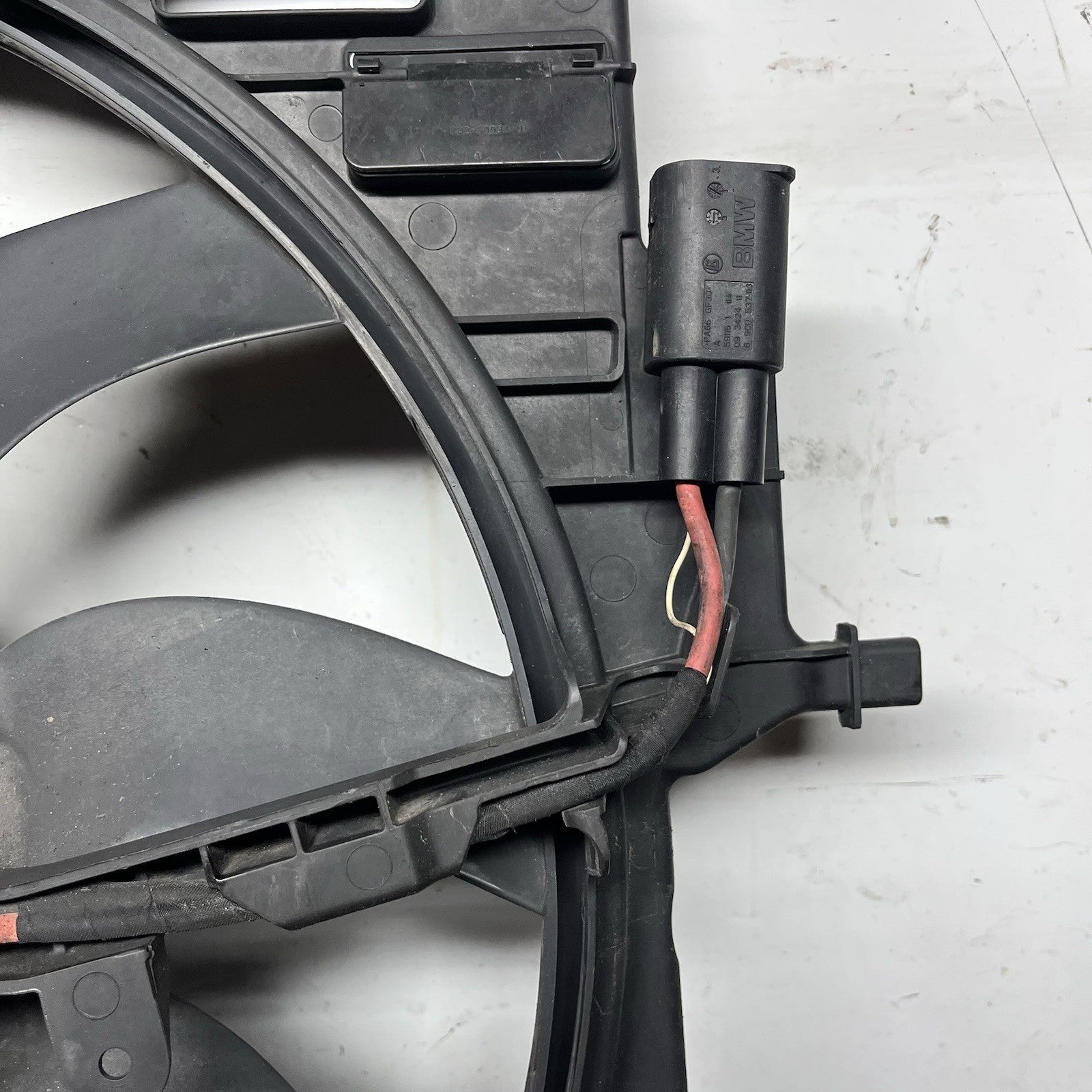 ☑️ 09-13 BMW E70 X5 3.0L DIESEL M57 RADIATOR COOLING FAN ASSEMBLY OEM