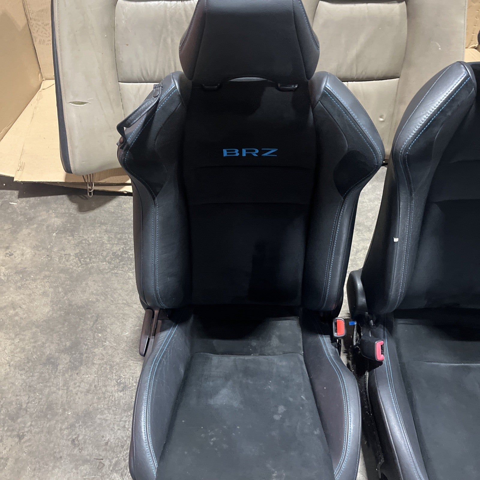 ☑️2013-2020 Toyota 86 BRZ FRS Series Hyper Blue M3Y Seat Set Pair Left Right OEM