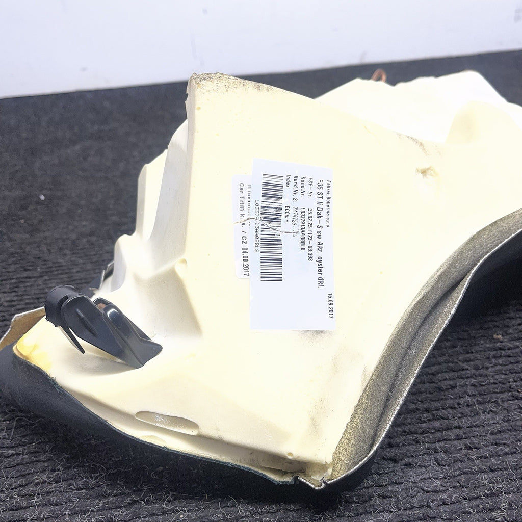 ☑️ 2015-2018 BMW 428ix F36 OEM Right Rear Seat Bolster Black Leather
