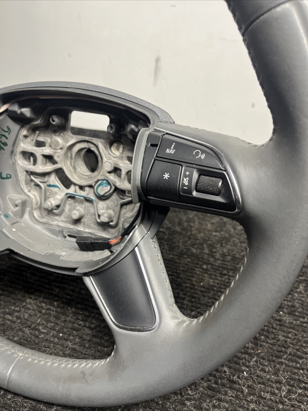 ☑️ 2013-2017 AUDI A4 S4 AllRoad Q5 SQ5 Q7 STEERING WHEEL 4 SPOKE 4L0419091AC OEM