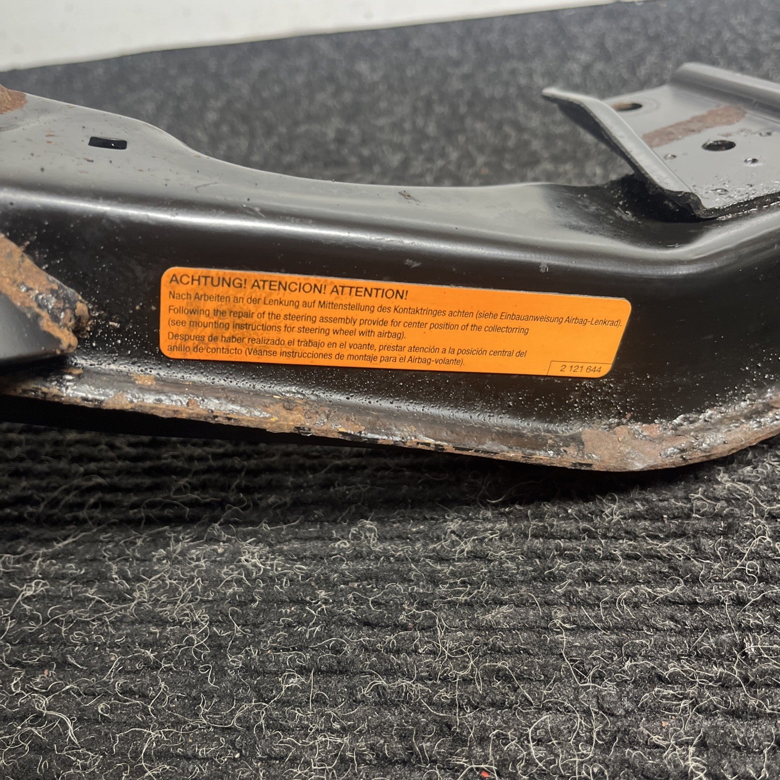 ☑️ BMW E46 325I 330I 325CI 330CI M3 FRONT CROSSMEMBER CRADLE SUBFRAME 2121644