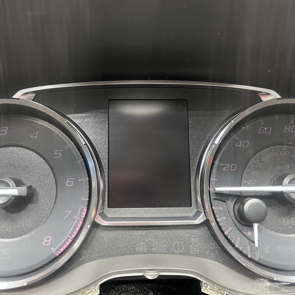 ☑️ 2017 Subaru WRX Speedometer Gauge Blue OEM 85000VA980