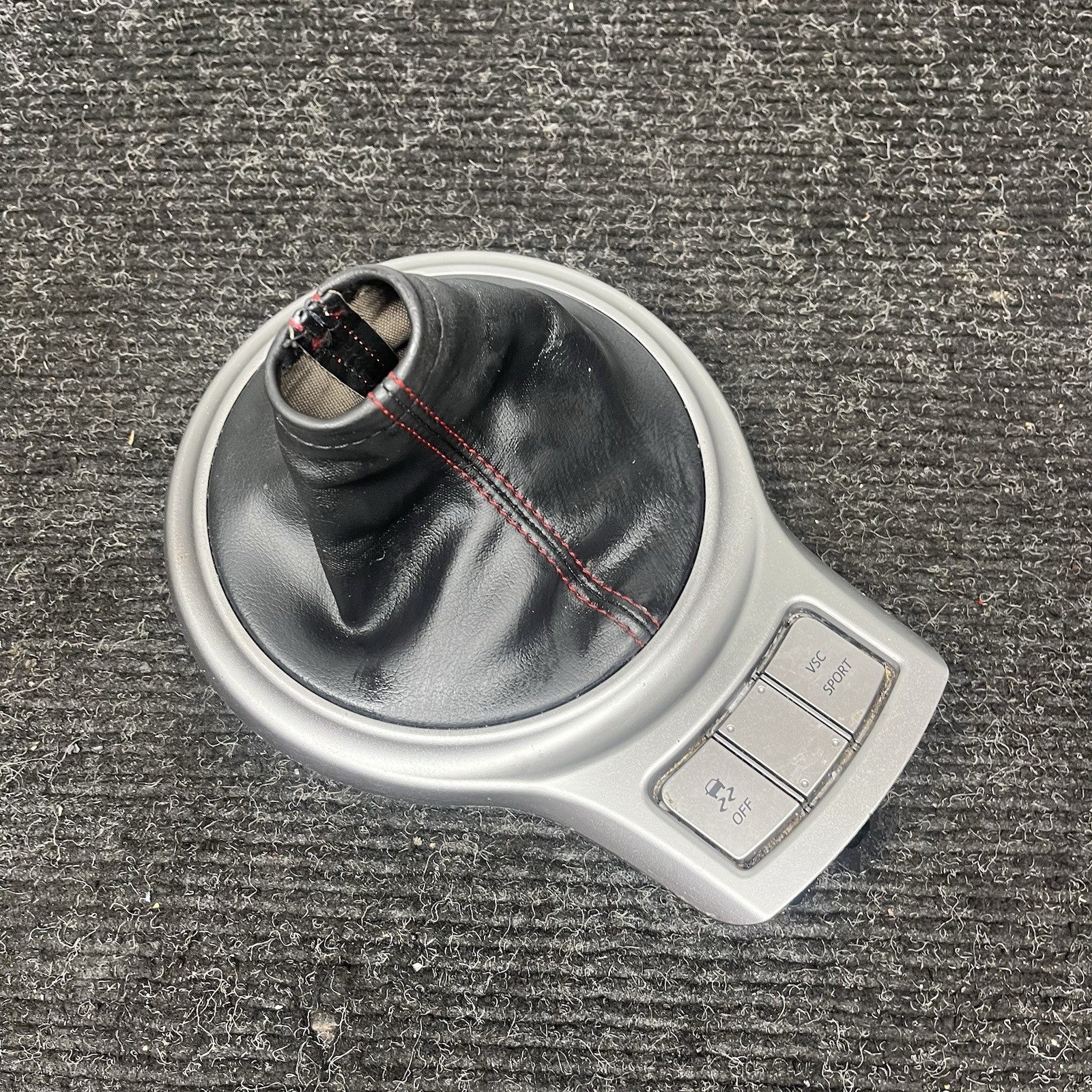 ☑️ 13-16 Subaru BRZ FRS Manual Shifter Shift Leather Boot Trim OEM M/T Factory