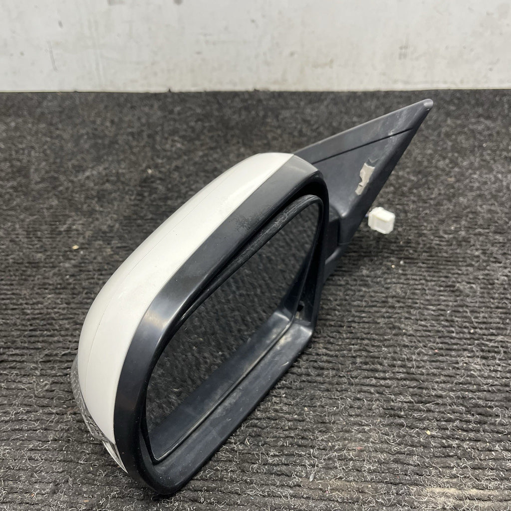 ☑️ 2008-2014 Subaru WRX STI LH Left Driver Door Mirror DGM White OEM