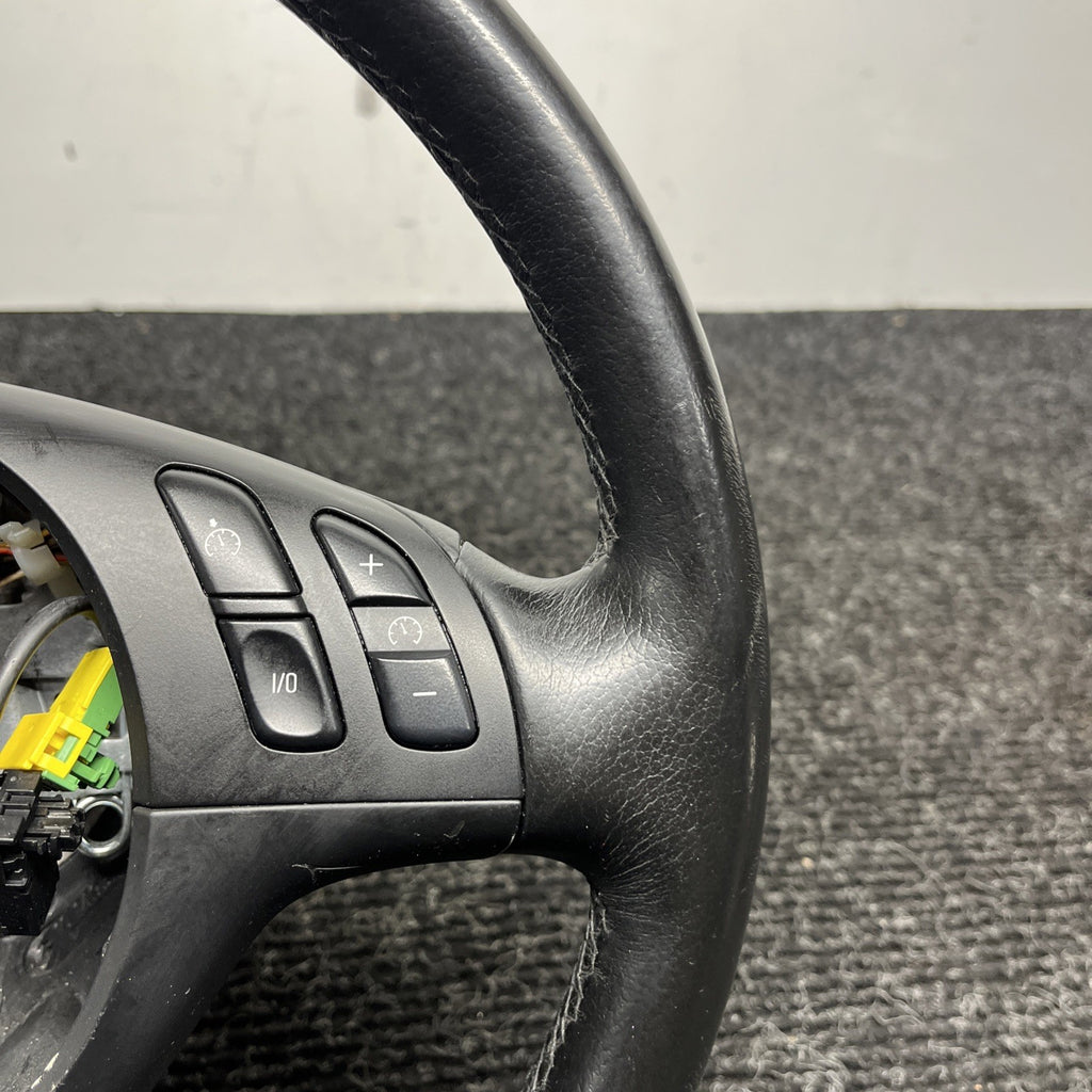 ☑️ 98-06 BMW 330CI 330i 328i 325i 530i E39 E46 FACTORY SPORT STEERING WHEEL OEM