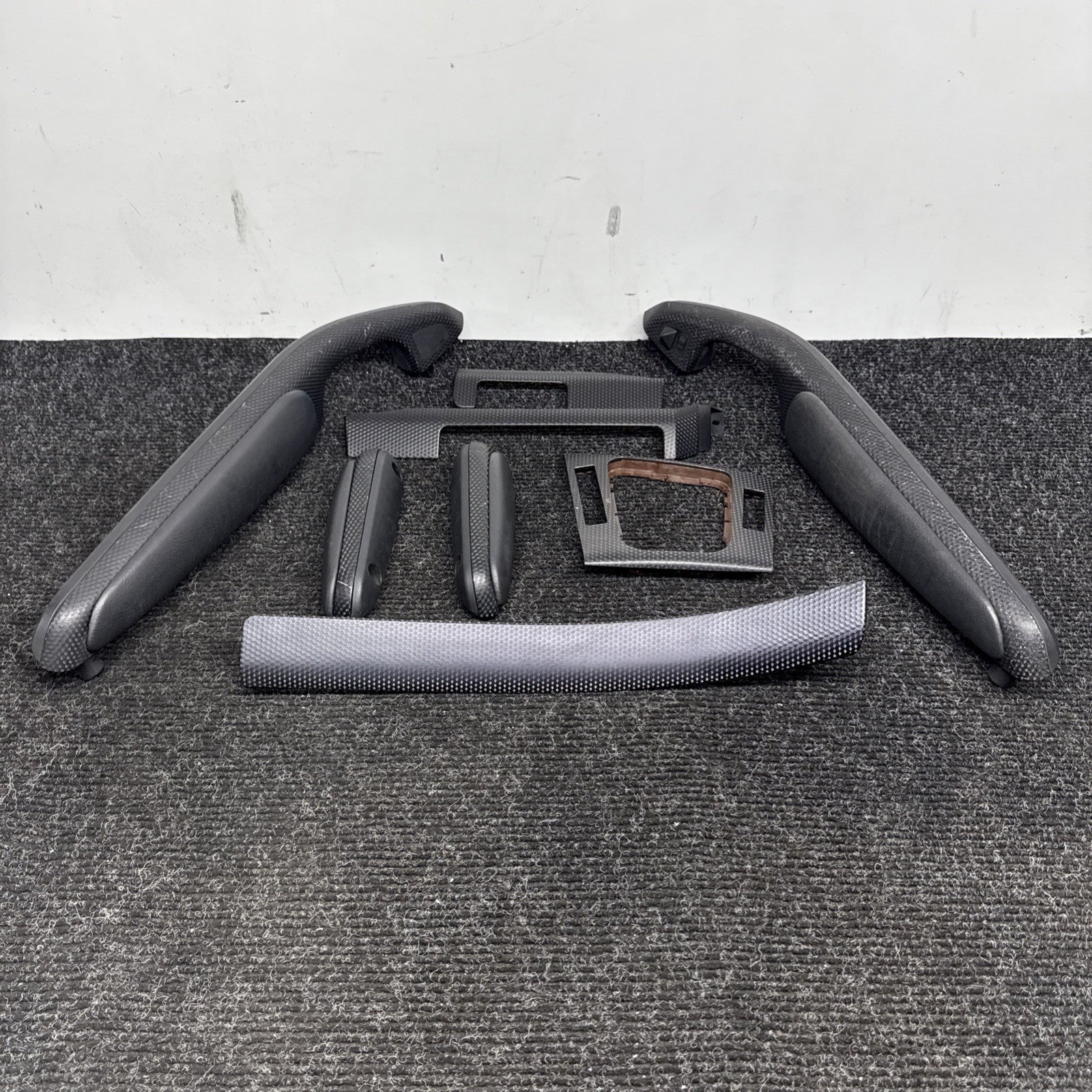 ☑️BMW E46 3 Series E46 CONVERTIBLE ZHP Carbon Cube Complete Bezel Trim LHD 99-06