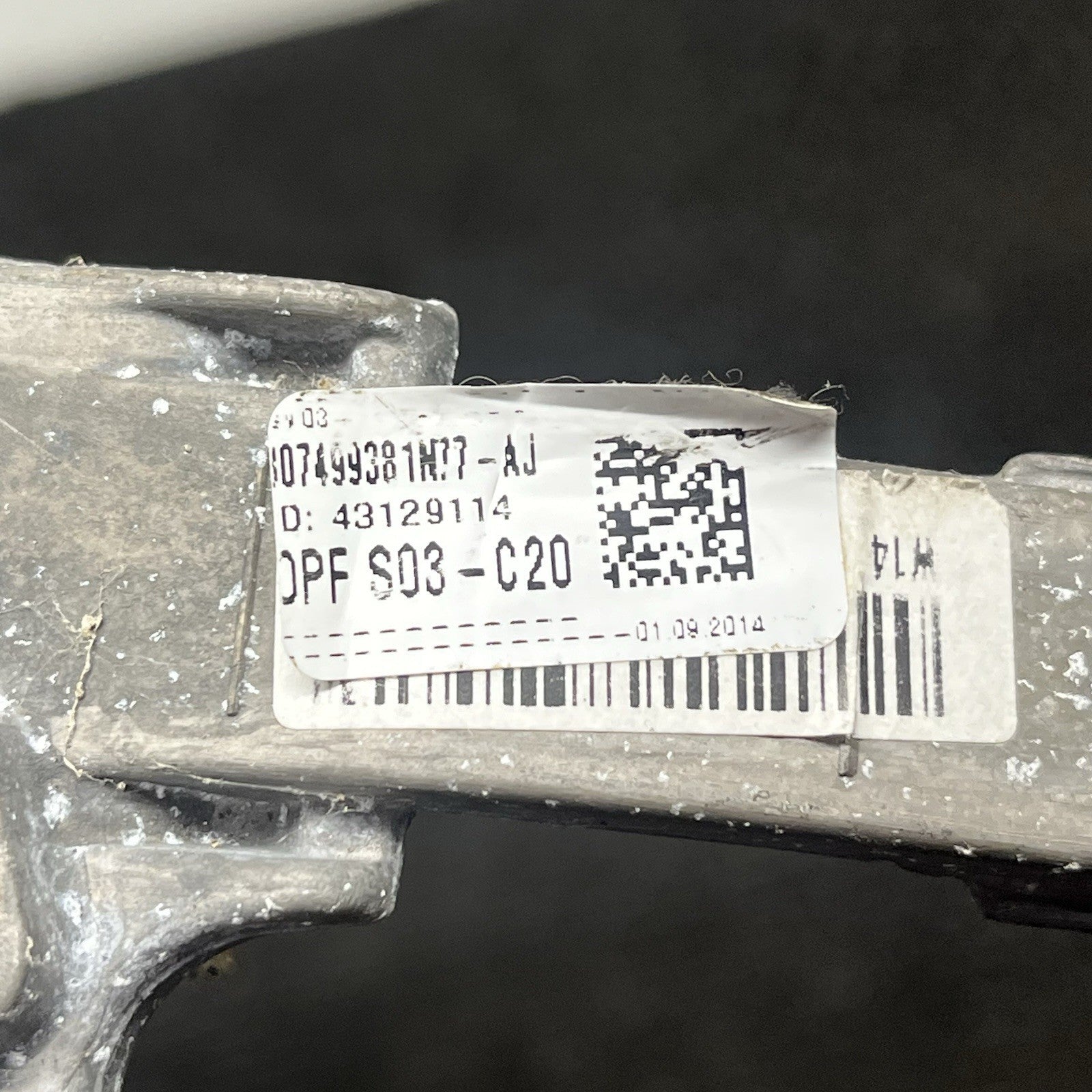 ☑️ 16-18 BMW M6 F06 F12 F13 M-Sport Steering Wheel Core Frame OEM