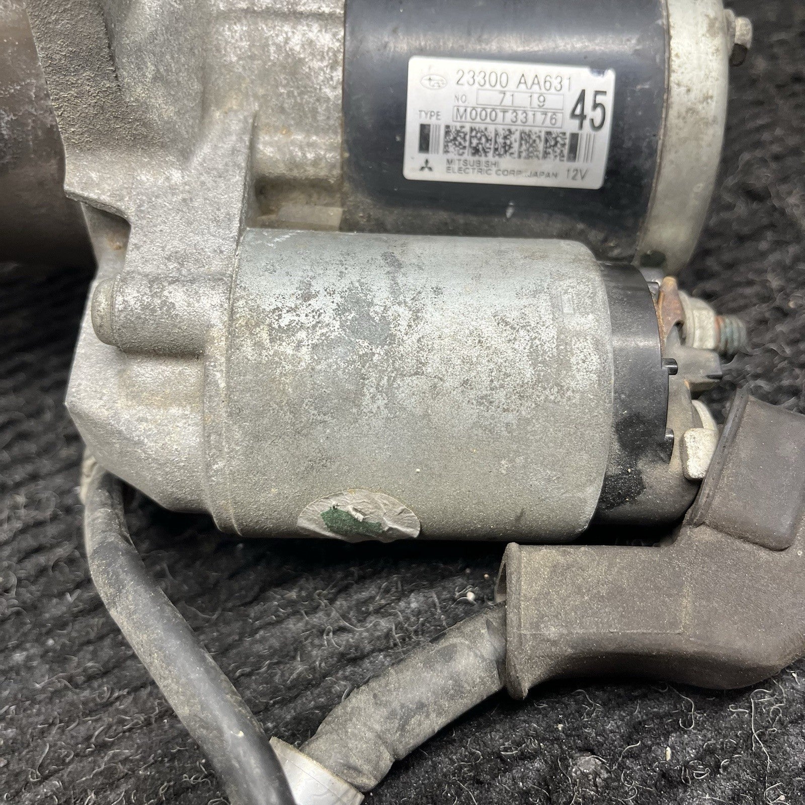 ☑️ 2015 - 2021 Subaru WRX 2.0L / Manual Trans/ Starter Motor 23300AA631 OEM