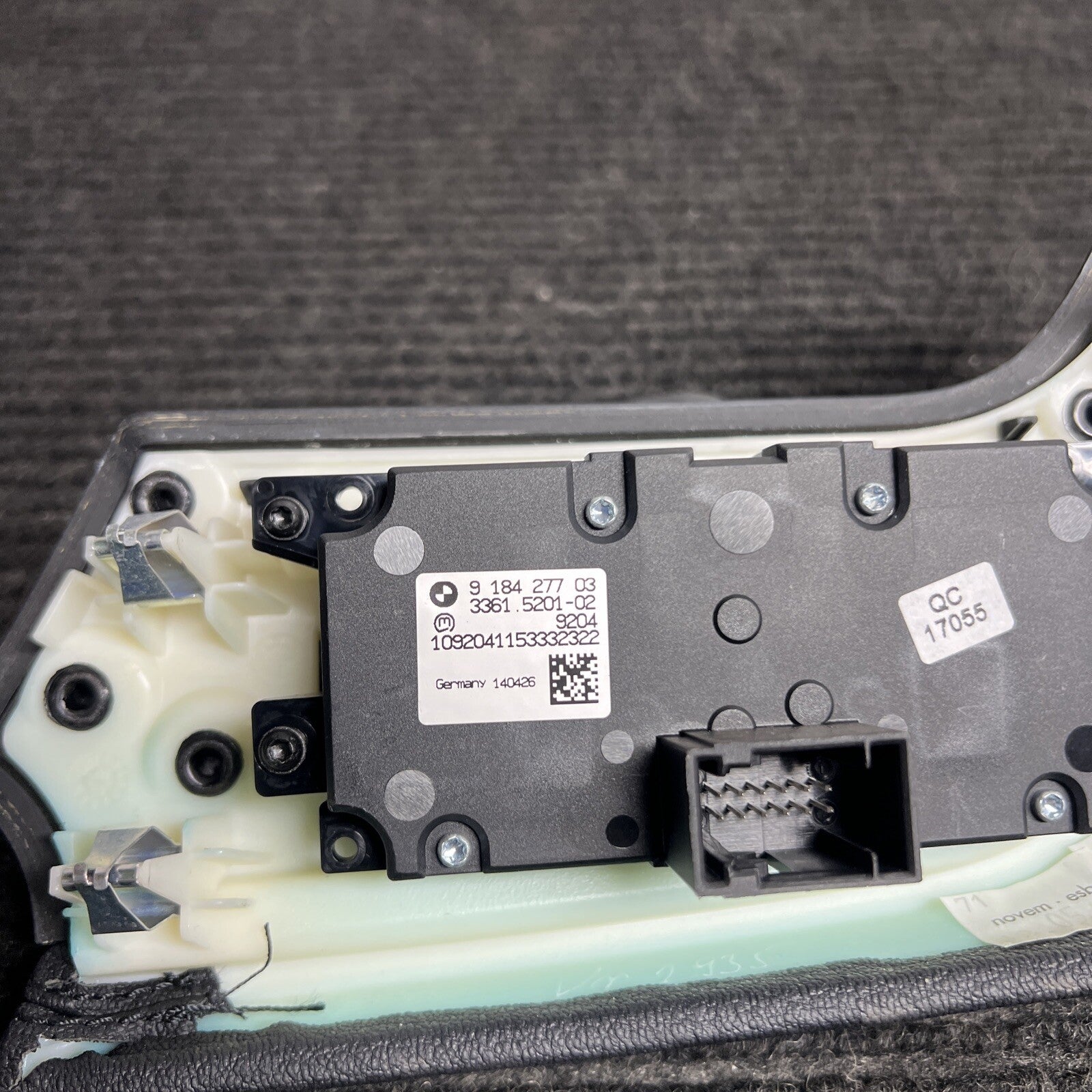 ☑️ 09-16 BMW Z4 E89 Headlight Head Light Lamp Switch Control 9184277 OEM