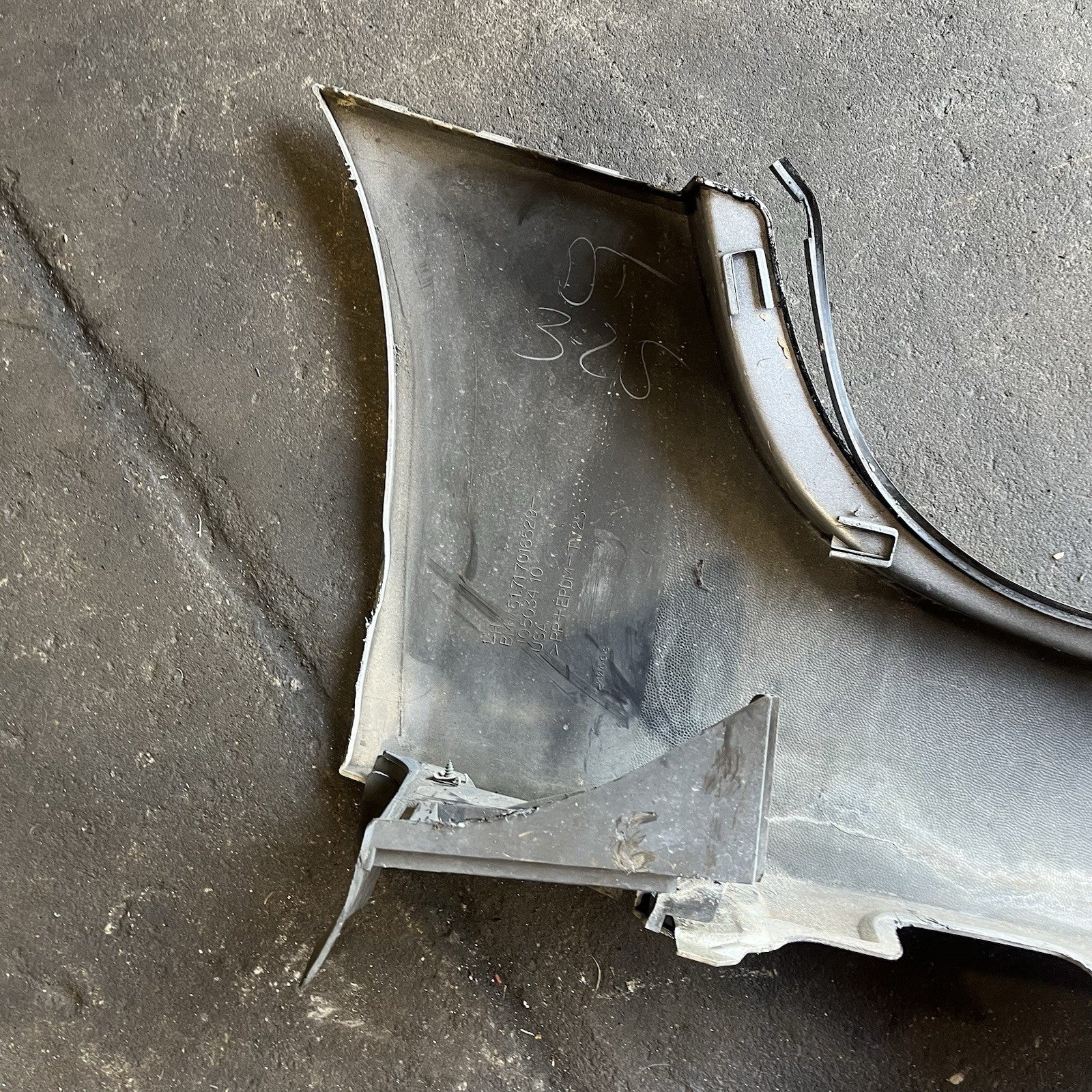 ☑️ 03-08 BMW E85 Z4 LEFT SIDE SKIRT ROCKER PANEL MOLDING TITAN SILVER OEM
