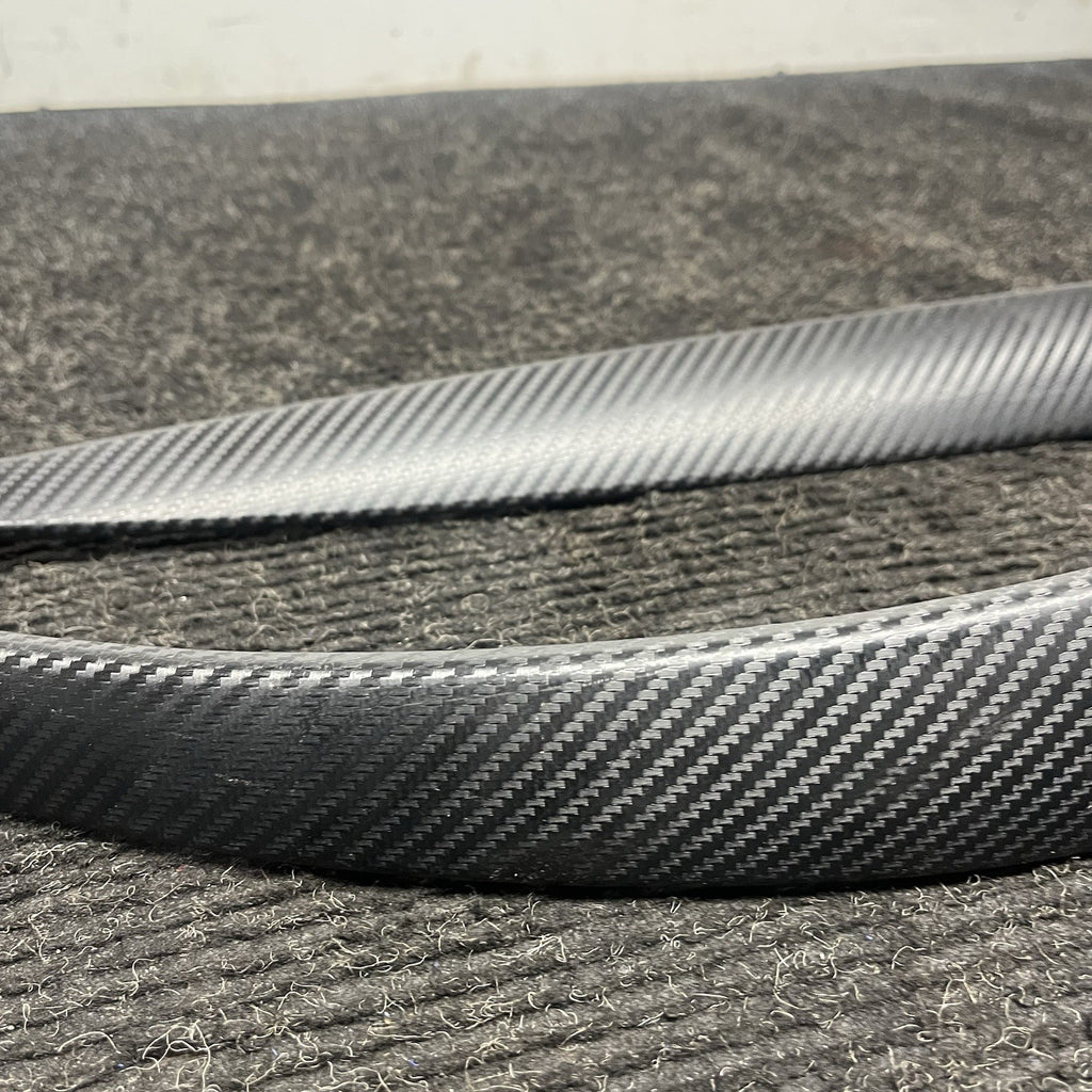☑️ 08-13 OEM BMW E82 E88 135 Dash Center Console Door Carbon Wrap Interior Trim