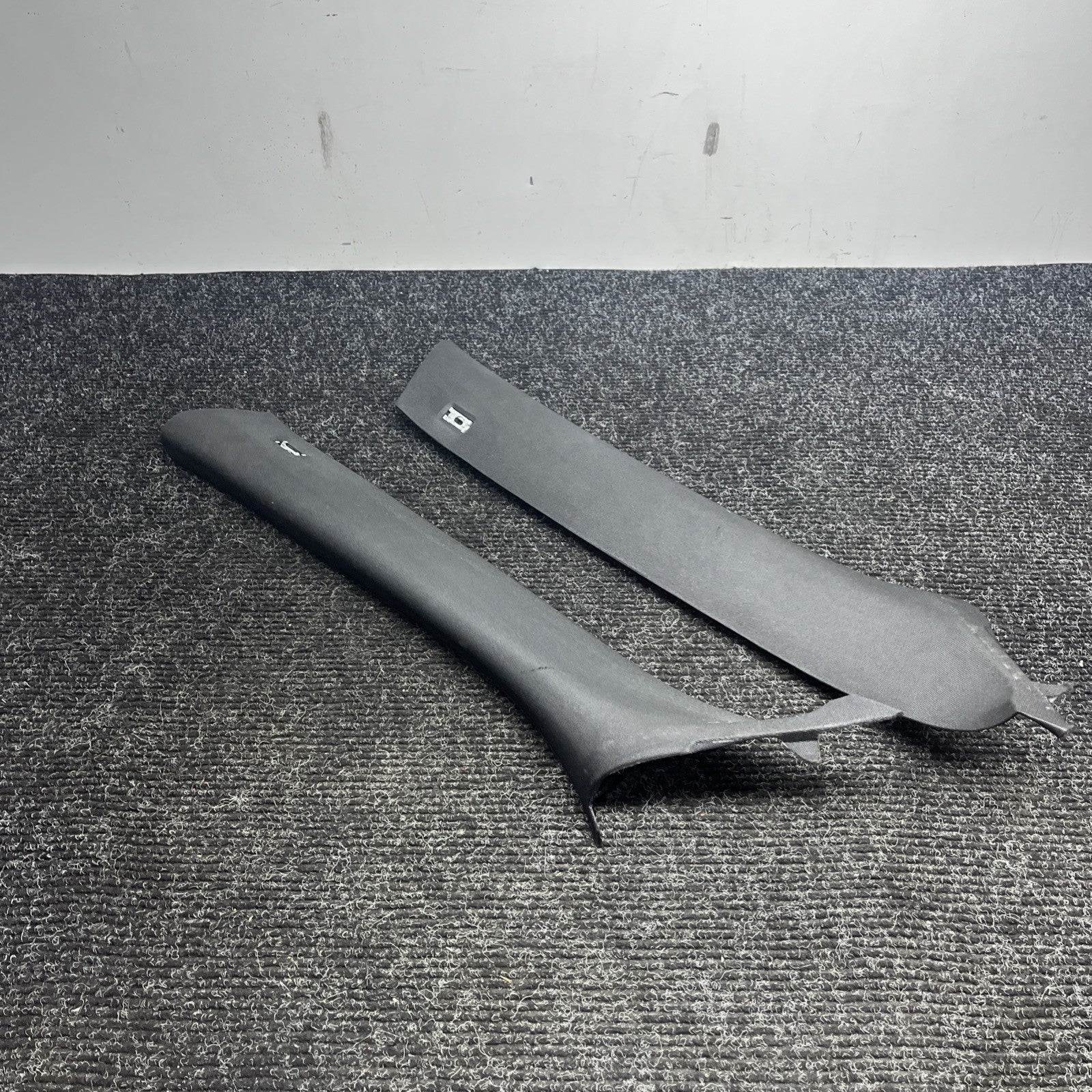 ☑️ BMW OEM X5 E70 07-13 FRONT LEFT & RIGHT SIDE SET A PILLAR TRIM COVER BLACK