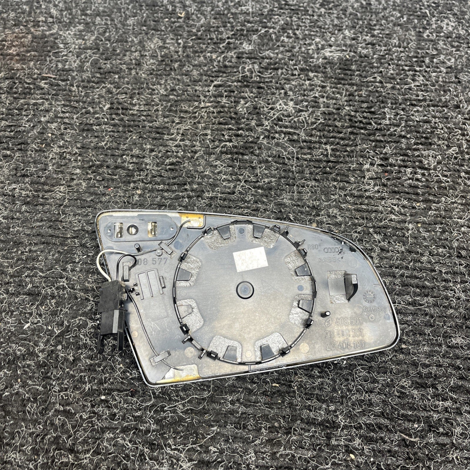 ☑️ AUDI A4/S4 LH DRIVER SIDE HEATED AUTO DIMMING MIRROR 4F085753502S GENUINE OEM
