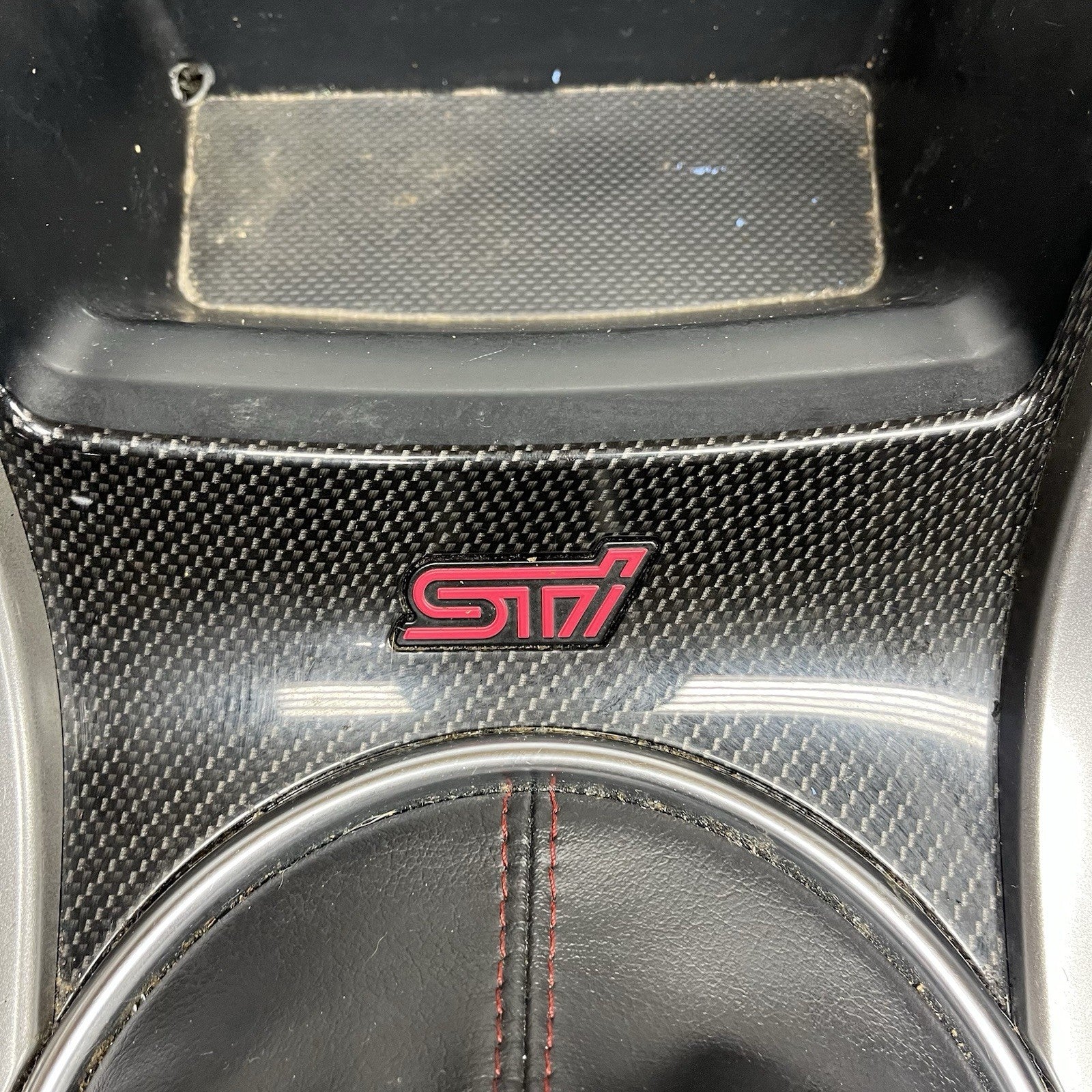 ☑️ 2017 Subaru WRX OEM 92121VA000 Shifter Bezel STI Carbon
