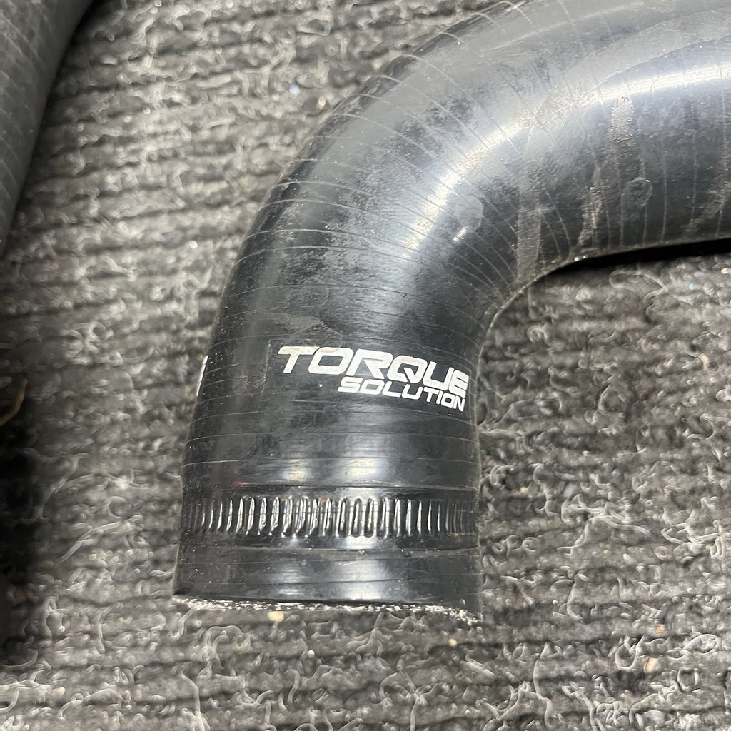 ☑️ Torque Solution Radiator Hose Kit Black Fits WRX 08-14 STI 08-21 FXT 09-13