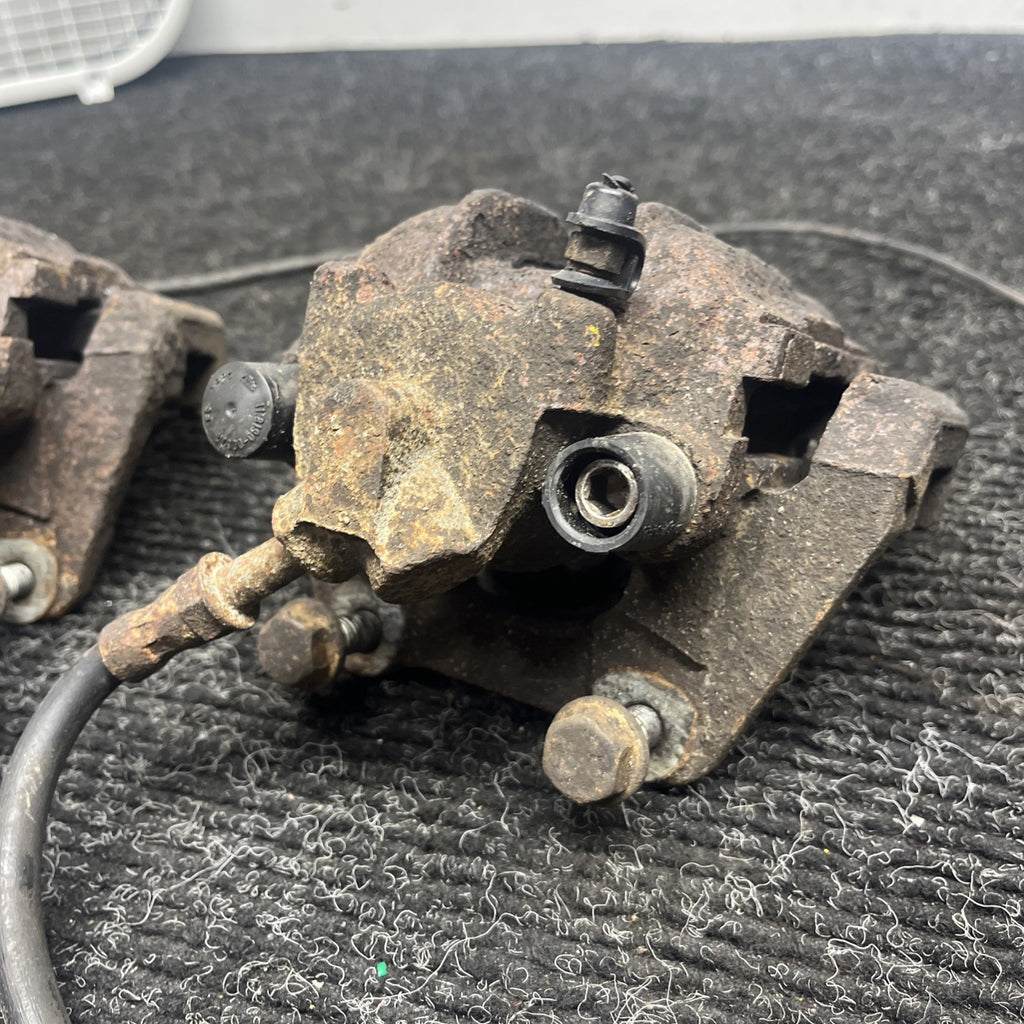 ☑️ 01-06 BMW E46 330i 330Ci RWD SET OF 2 REAR LEFT & RIGHT BRAKE CALIPER OEM