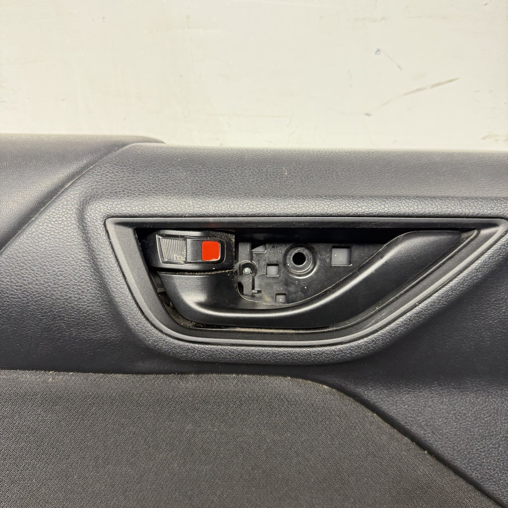 ☑️ Toyota GR86 BRZ Driver Left Front Door Trim Panel Card Black Fits 2022-2025
